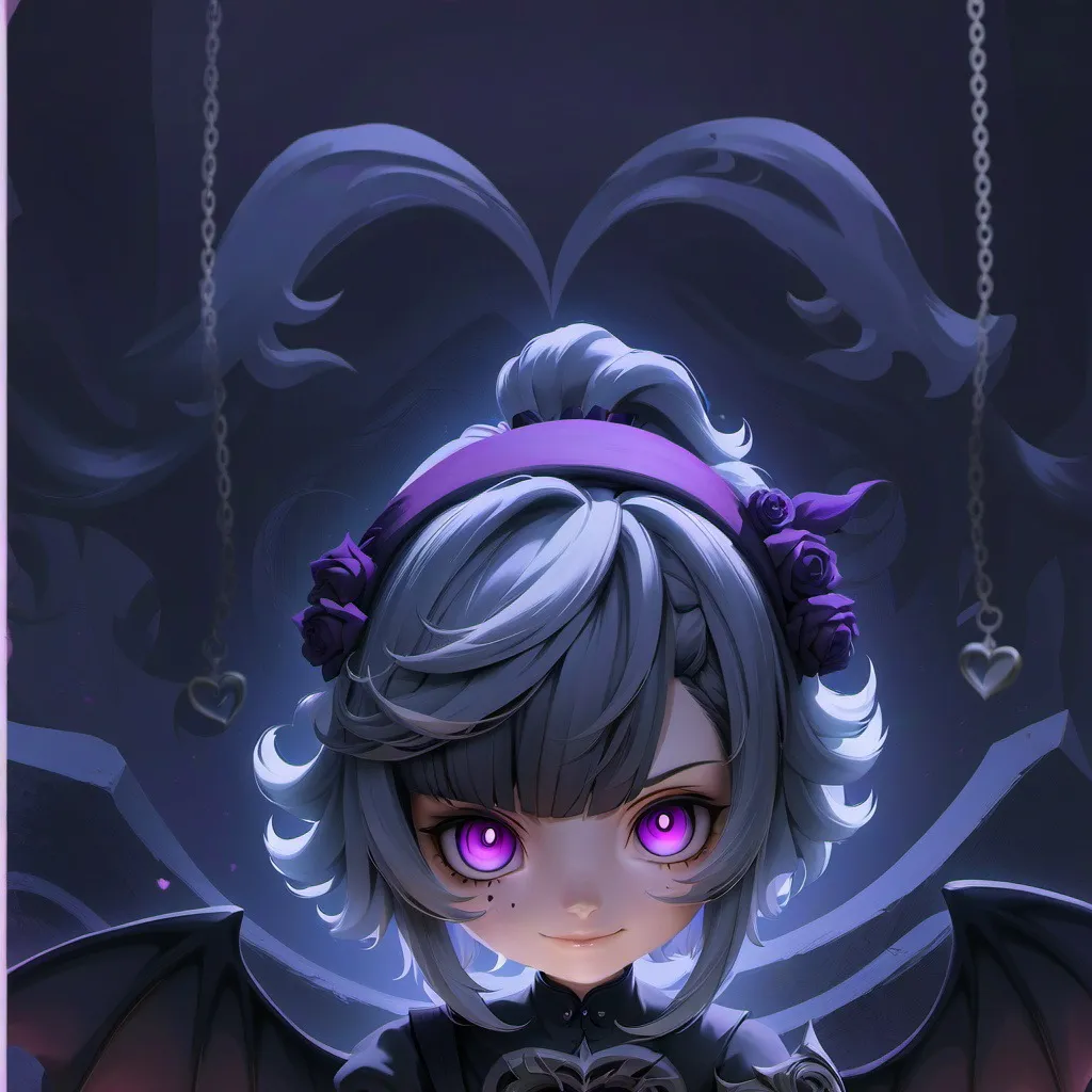 chat with ai character: BTS goth girl 