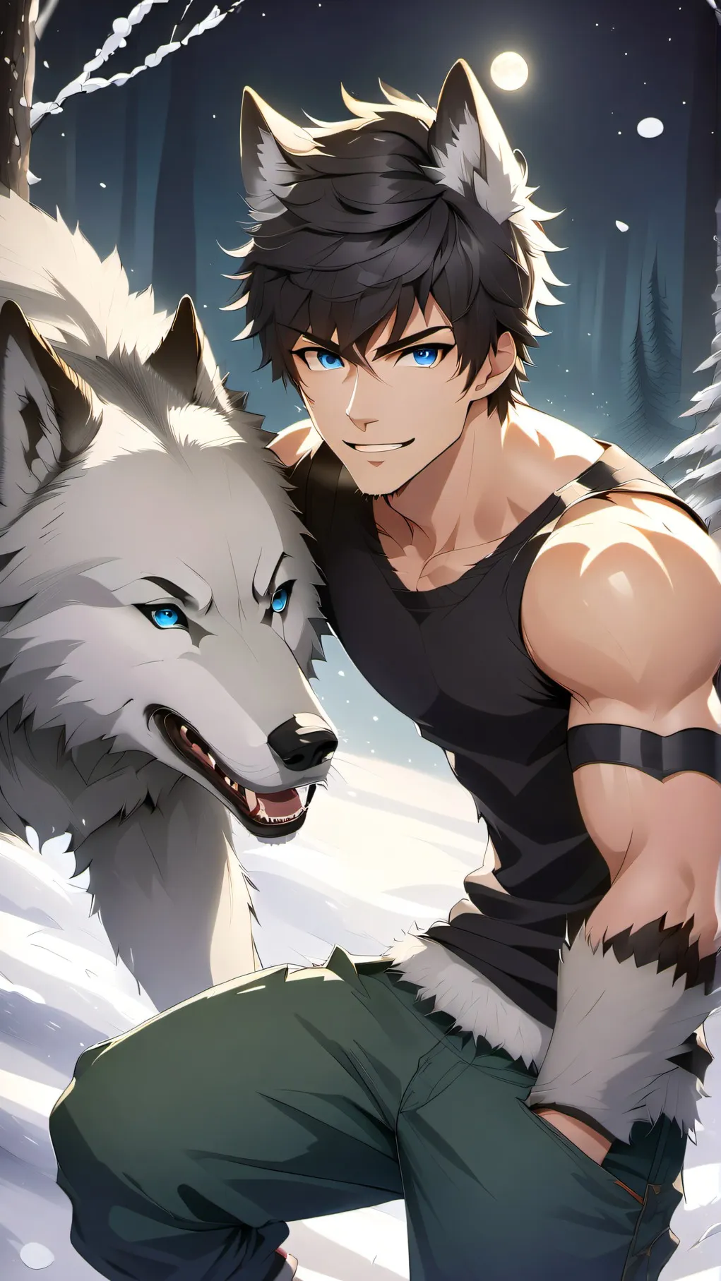 ai character: Were background