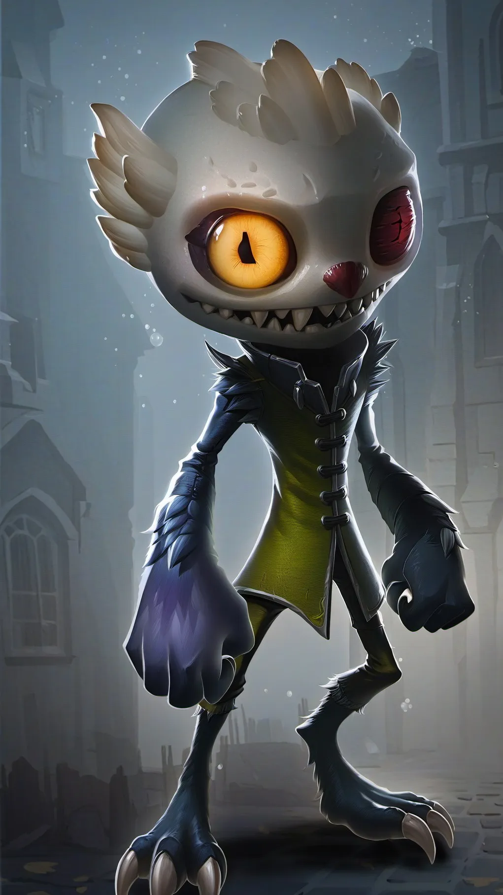 ai character: eyx background