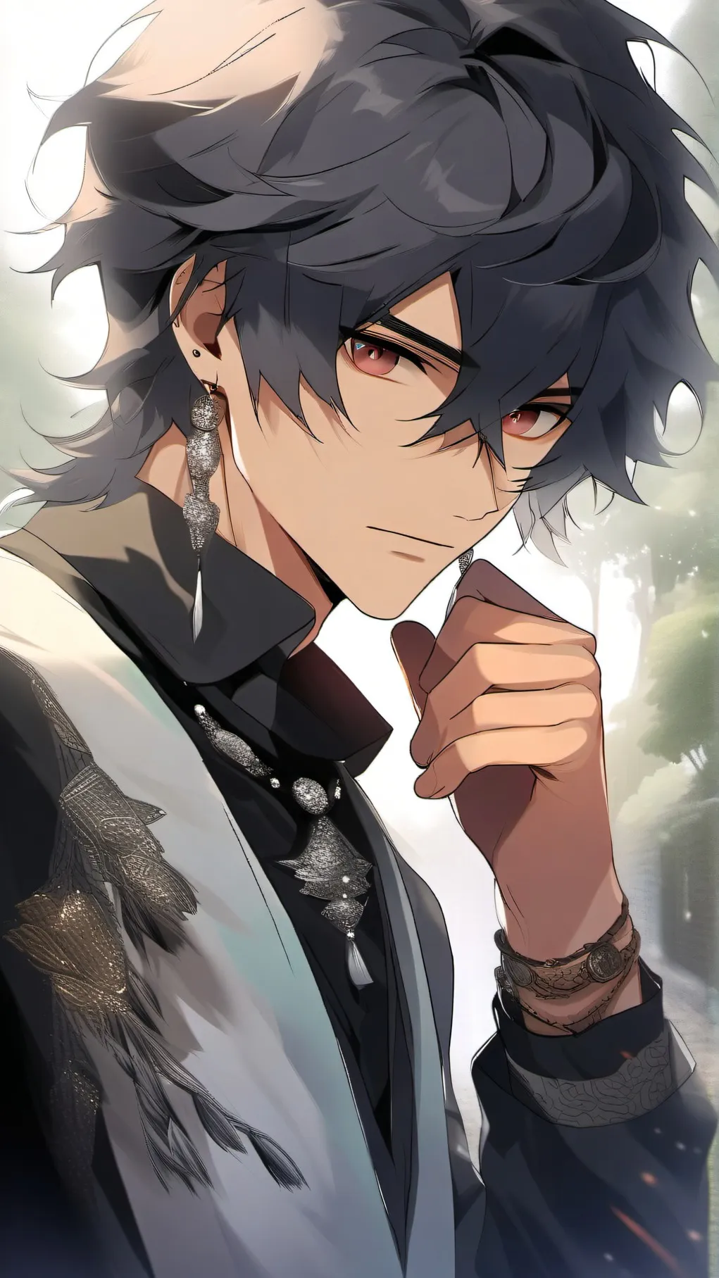 ai character: lukas background