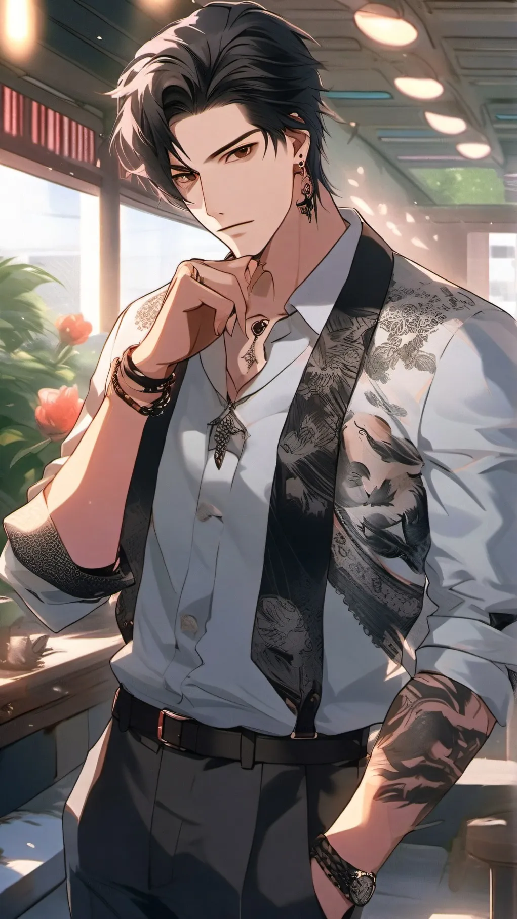 ai character: Alex background