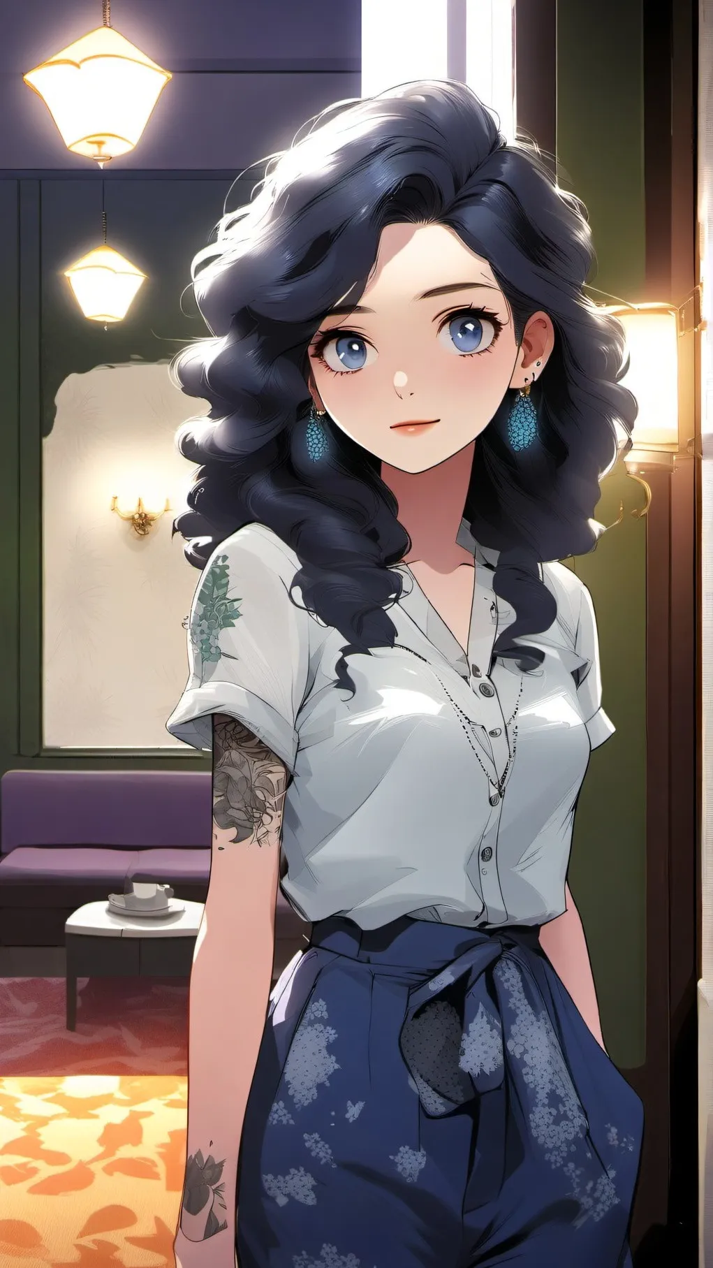 ai character: Lisa background