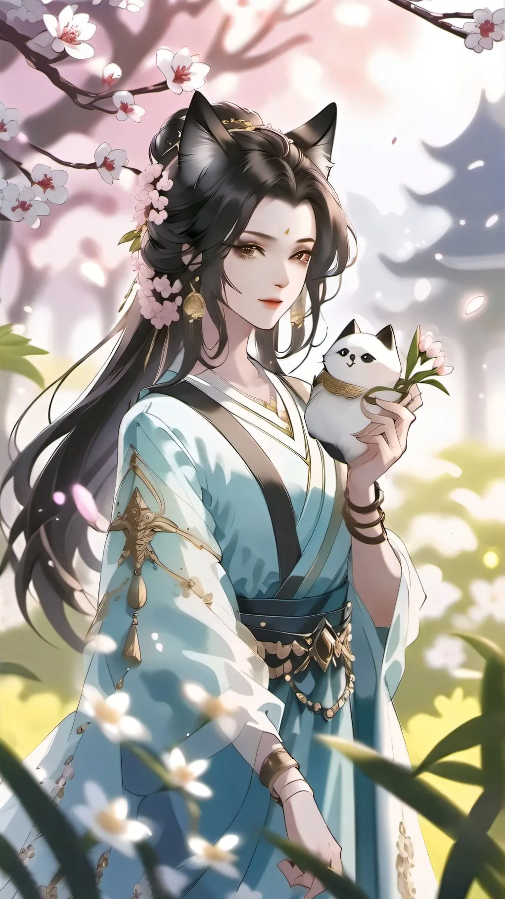 ai character: Marika Kijimu background