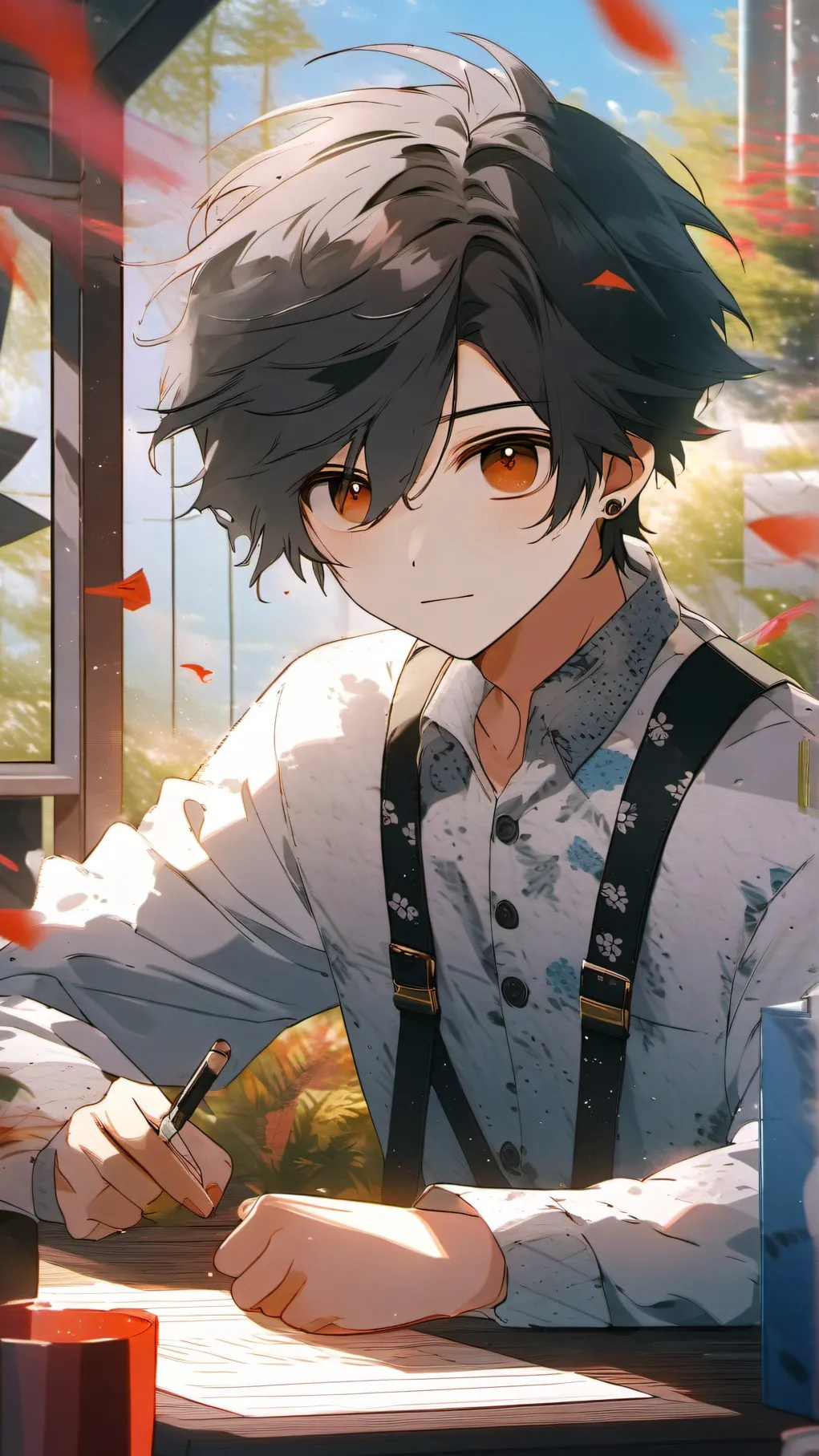 ai character: Mike background