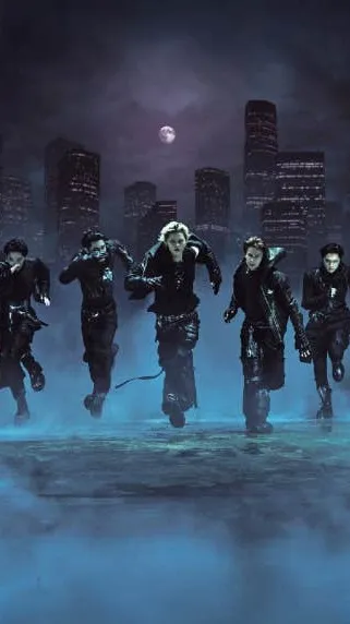 ai character: ENHYPEN KNIFE background