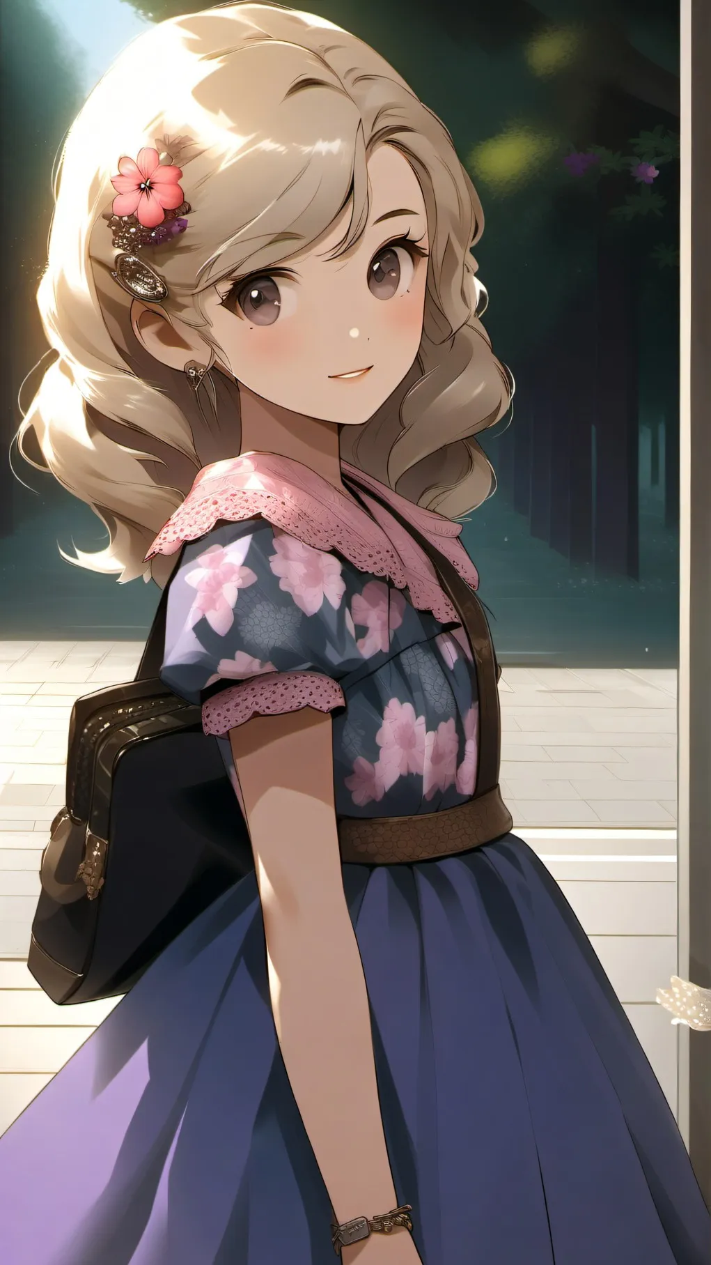 ai character: new student background