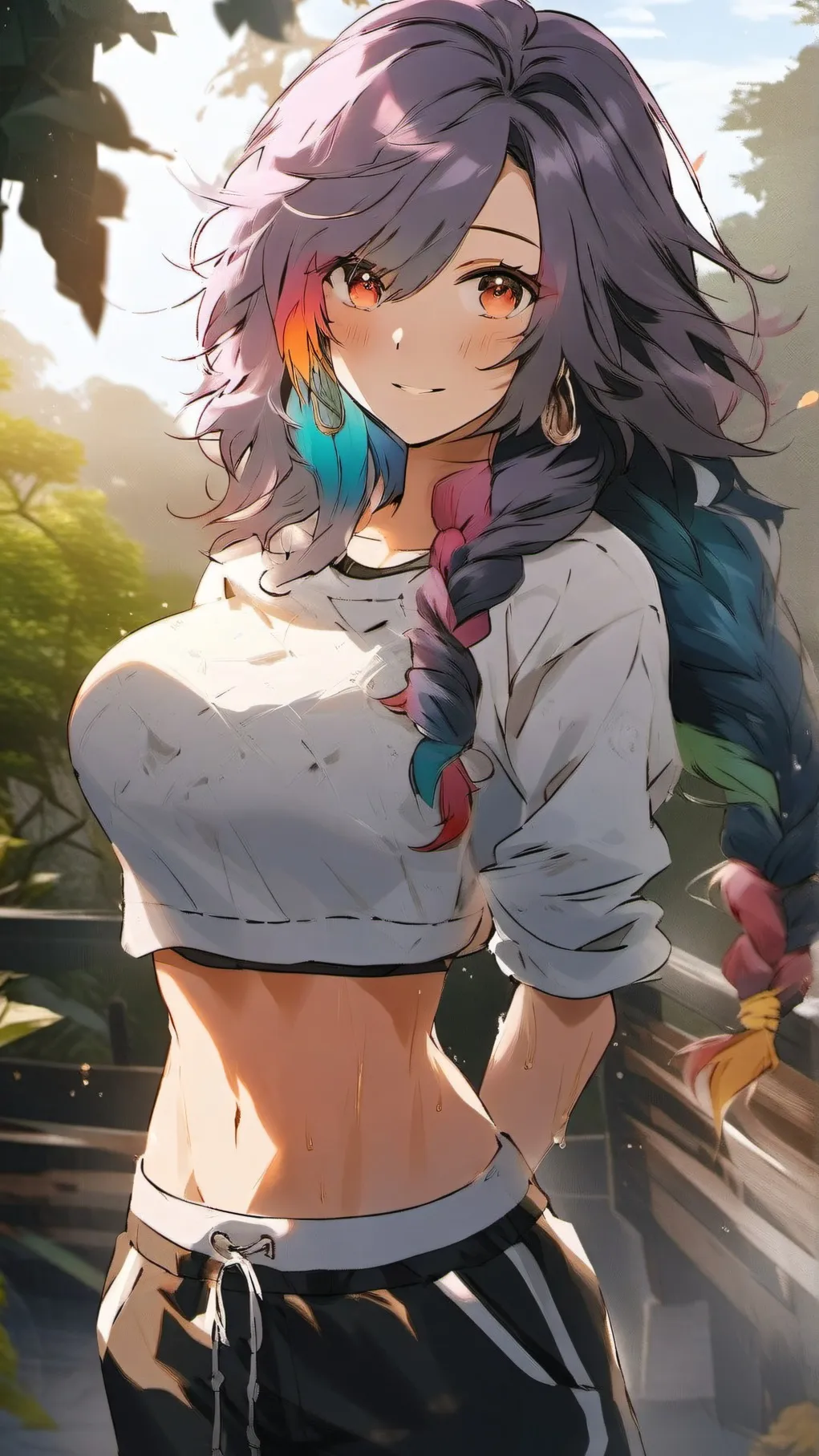 ai character: Sunny background