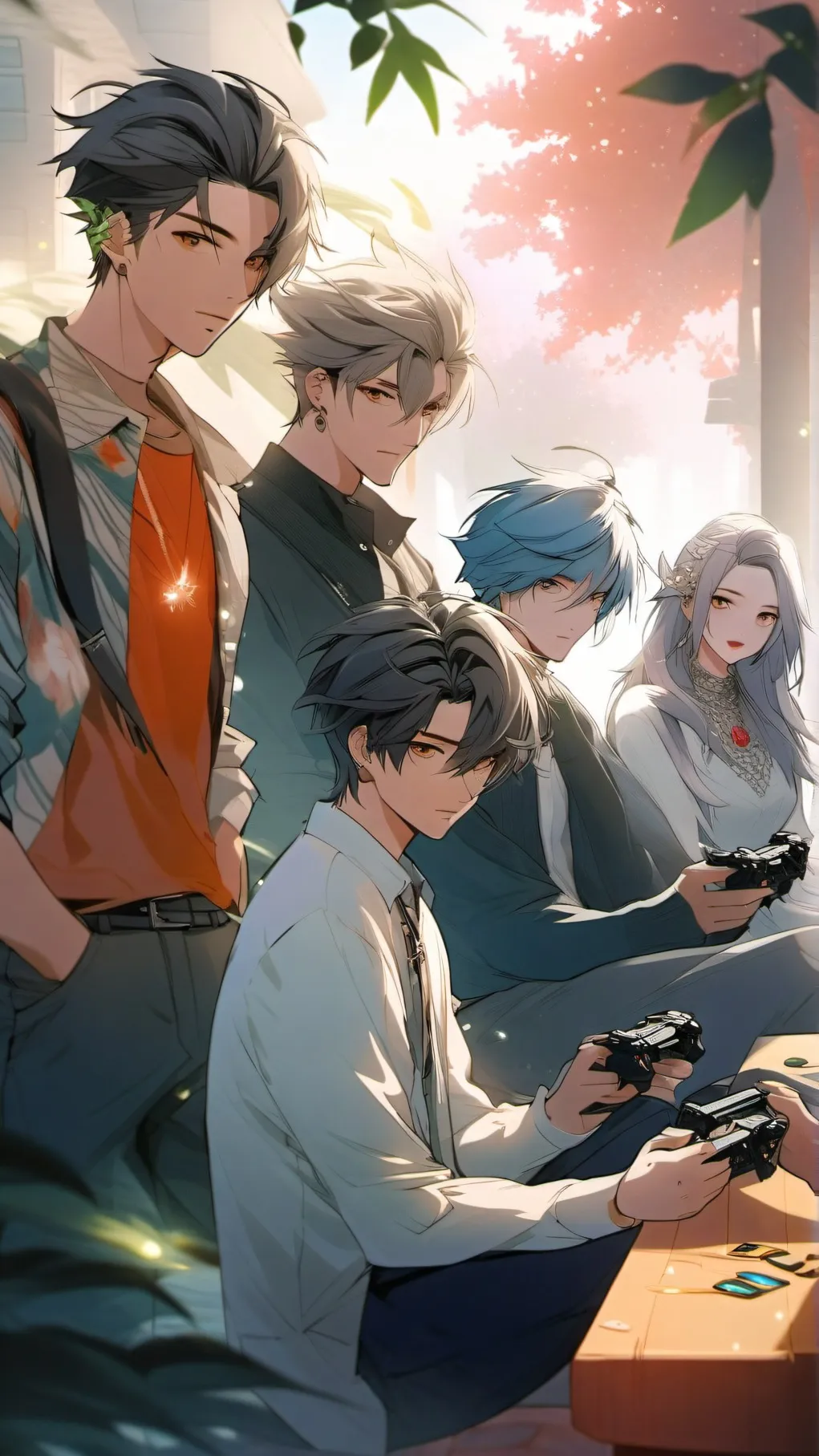 ai character: The boys background