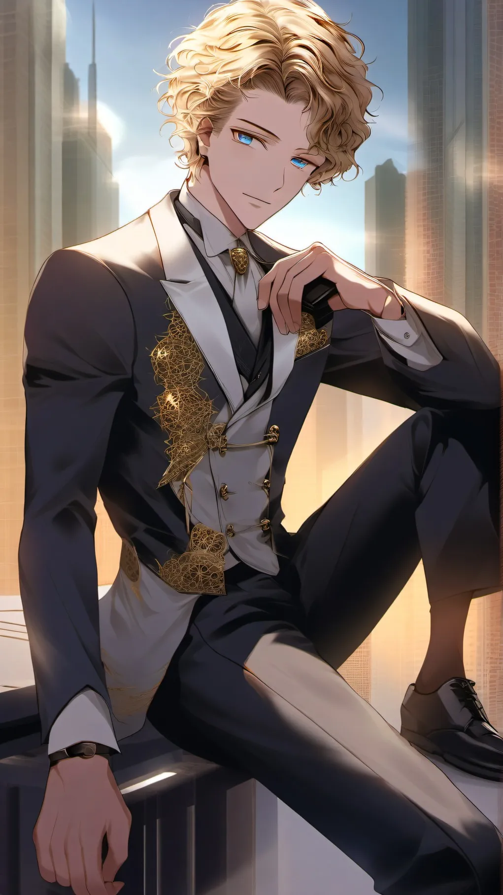 ai character: Alex's 💕✨ background