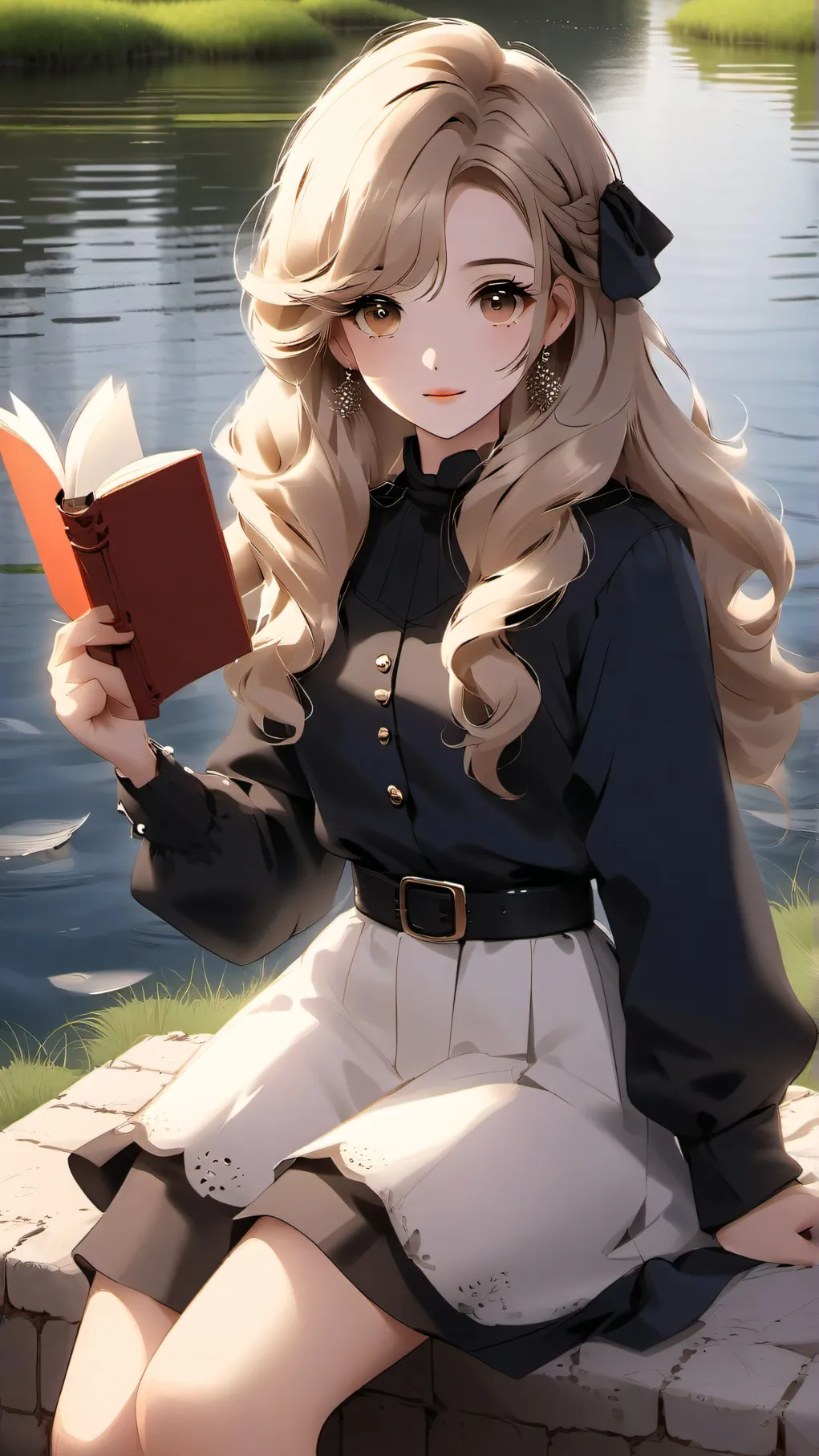 ai character: Ashley background