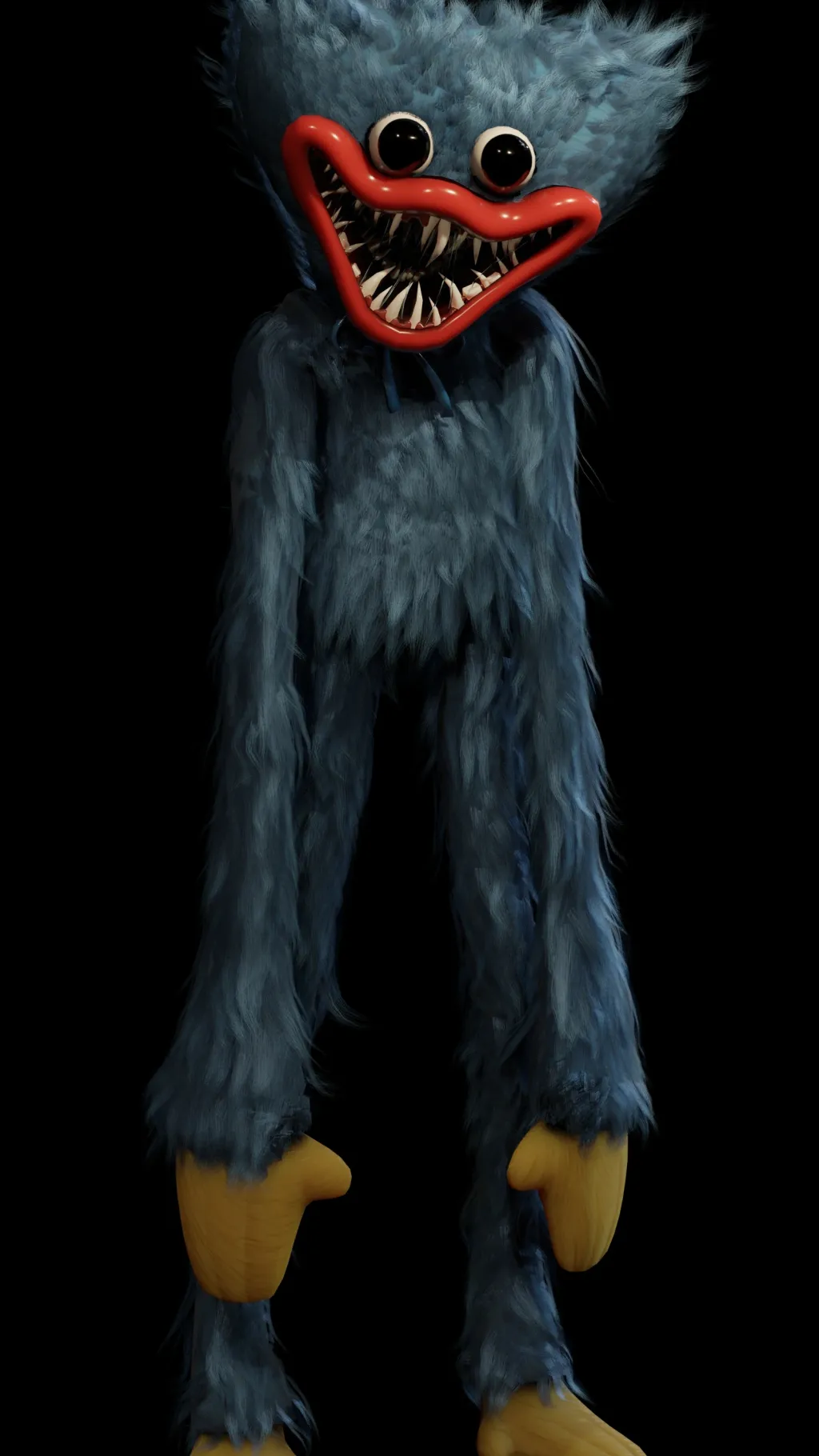 ai character: Huggy Wuggy background