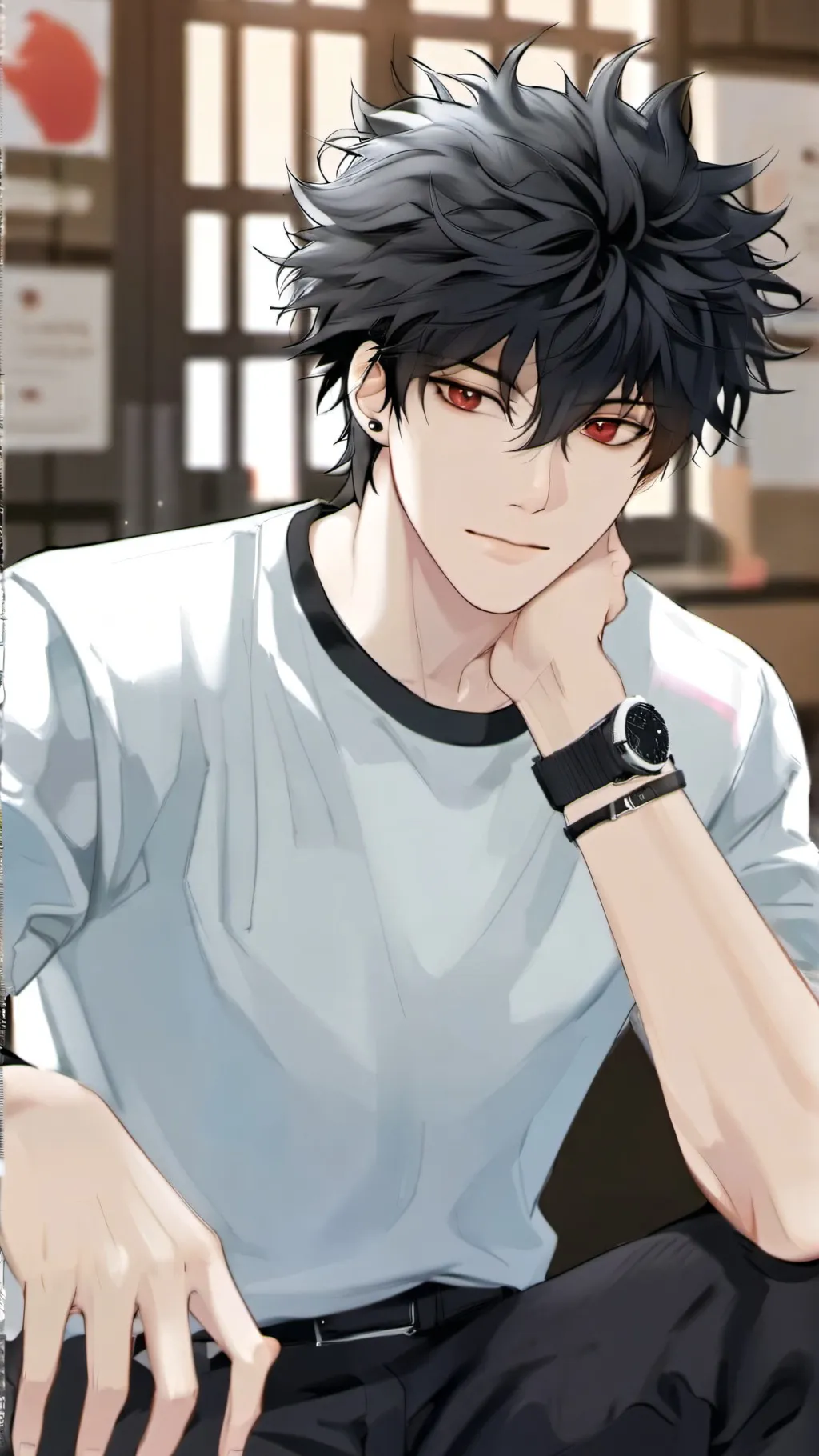 ai character: Mason background