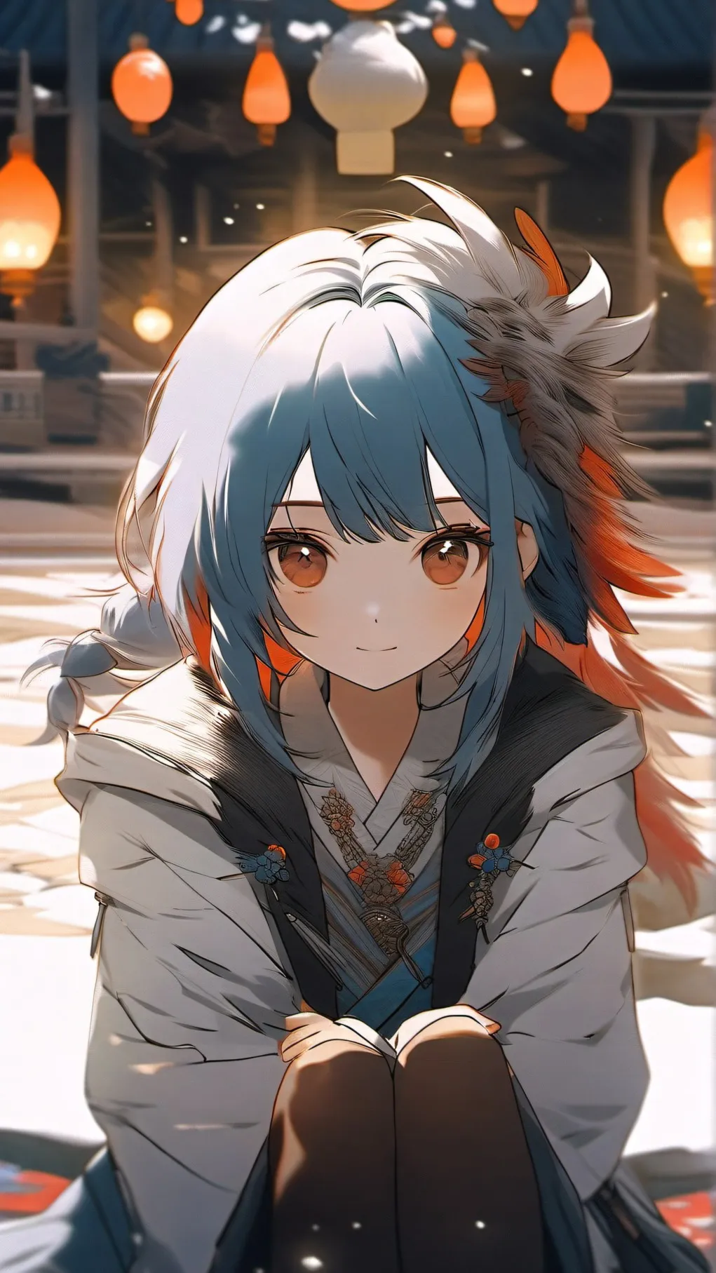 ai character: hehehe background