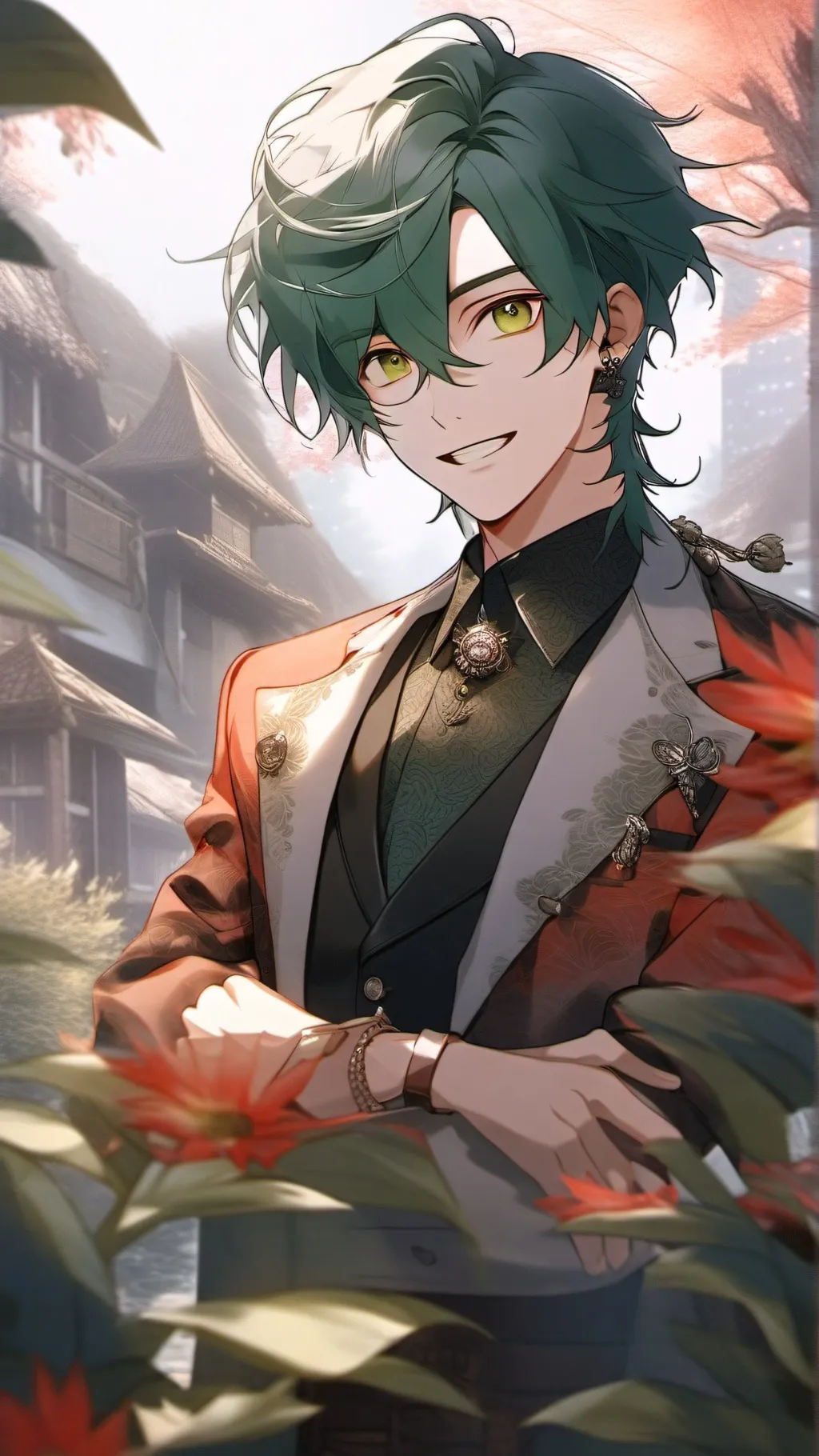 ai character: MHA! background