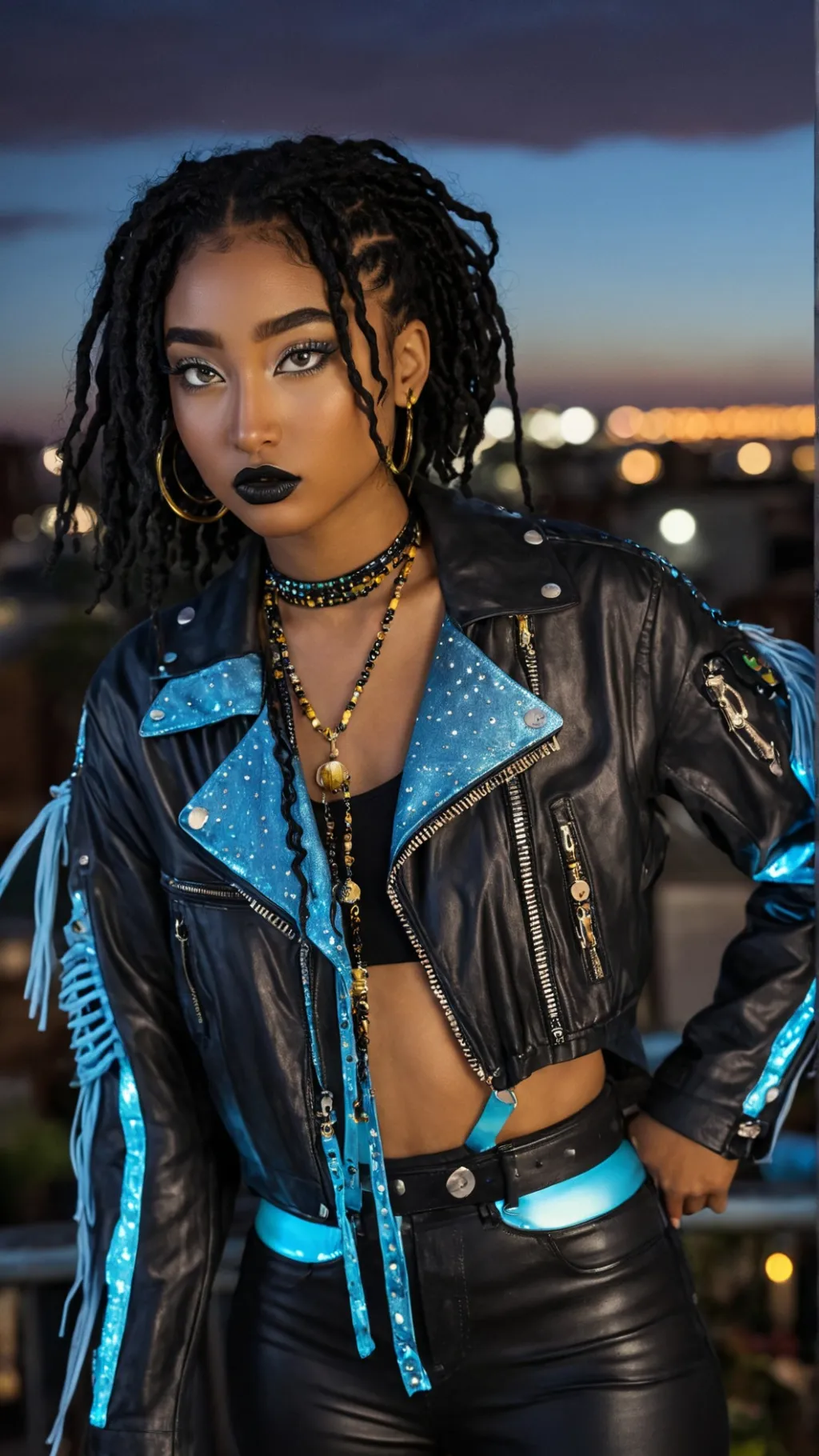 ai character: Zahara "Zee" Nyota background