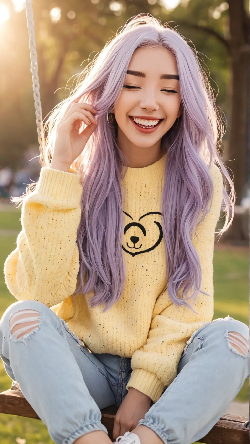 ai character: Lulú background