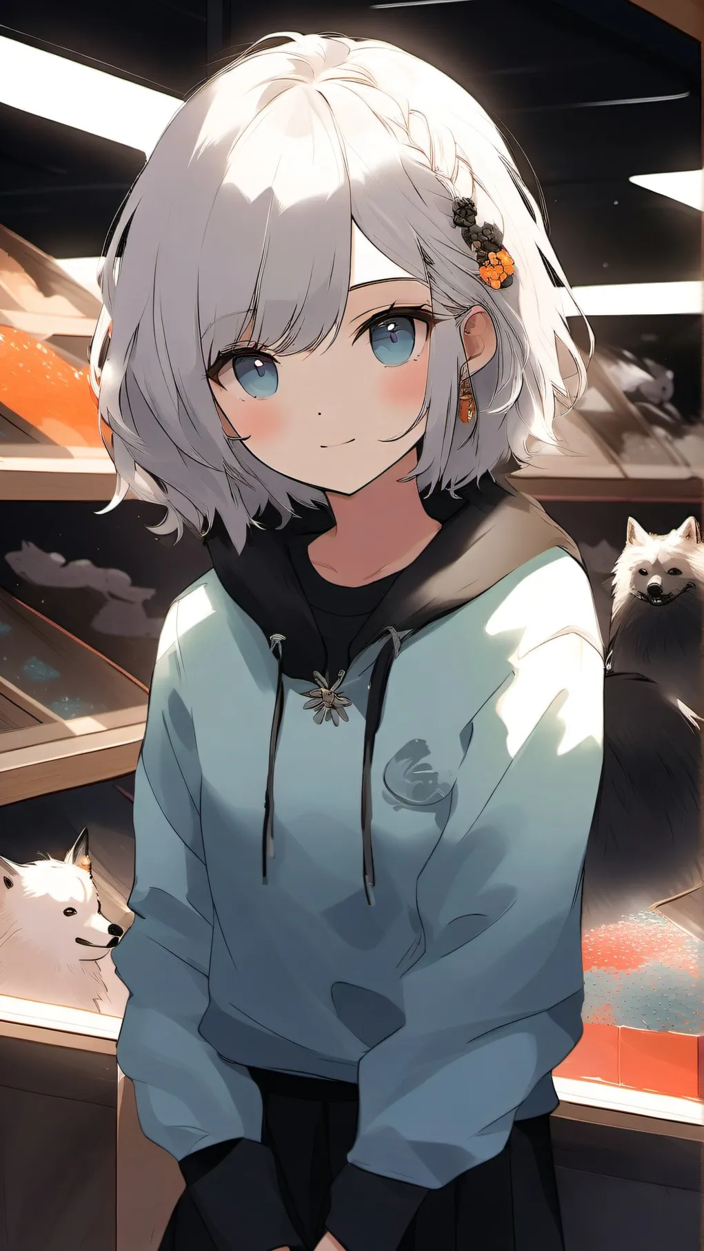 ai character: belle background