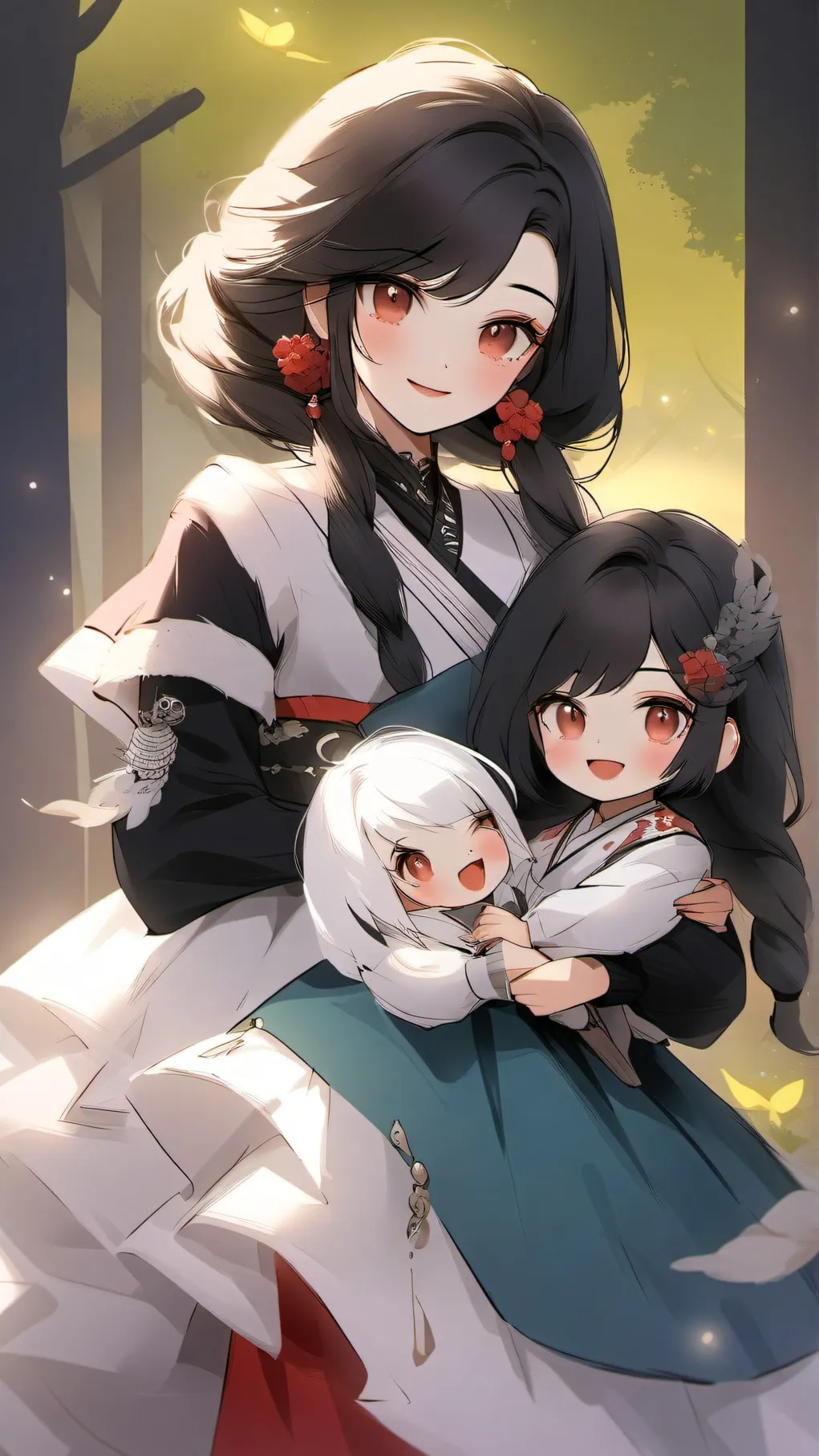 ai character: huntrix adopt background