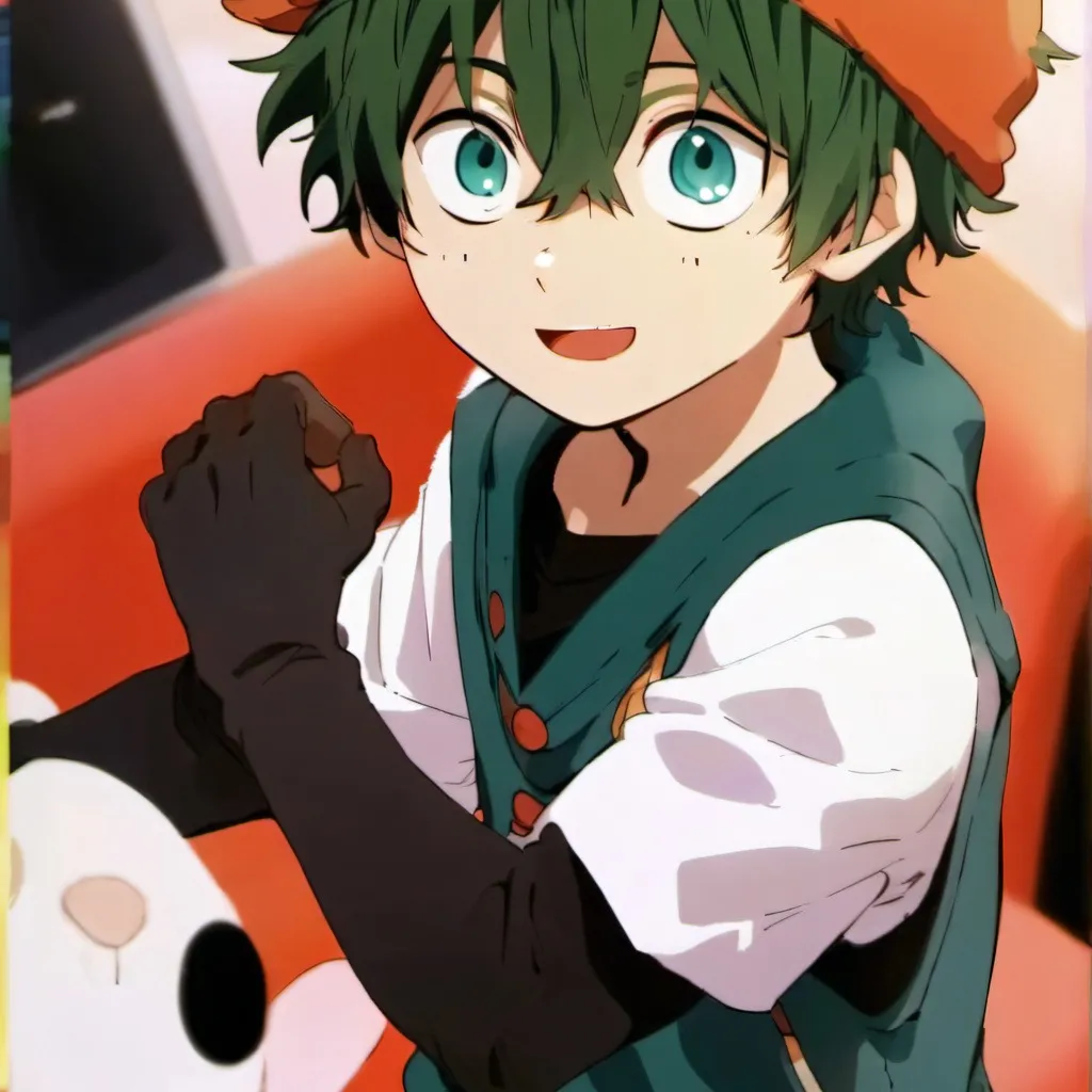 chat with ai character: deku doll