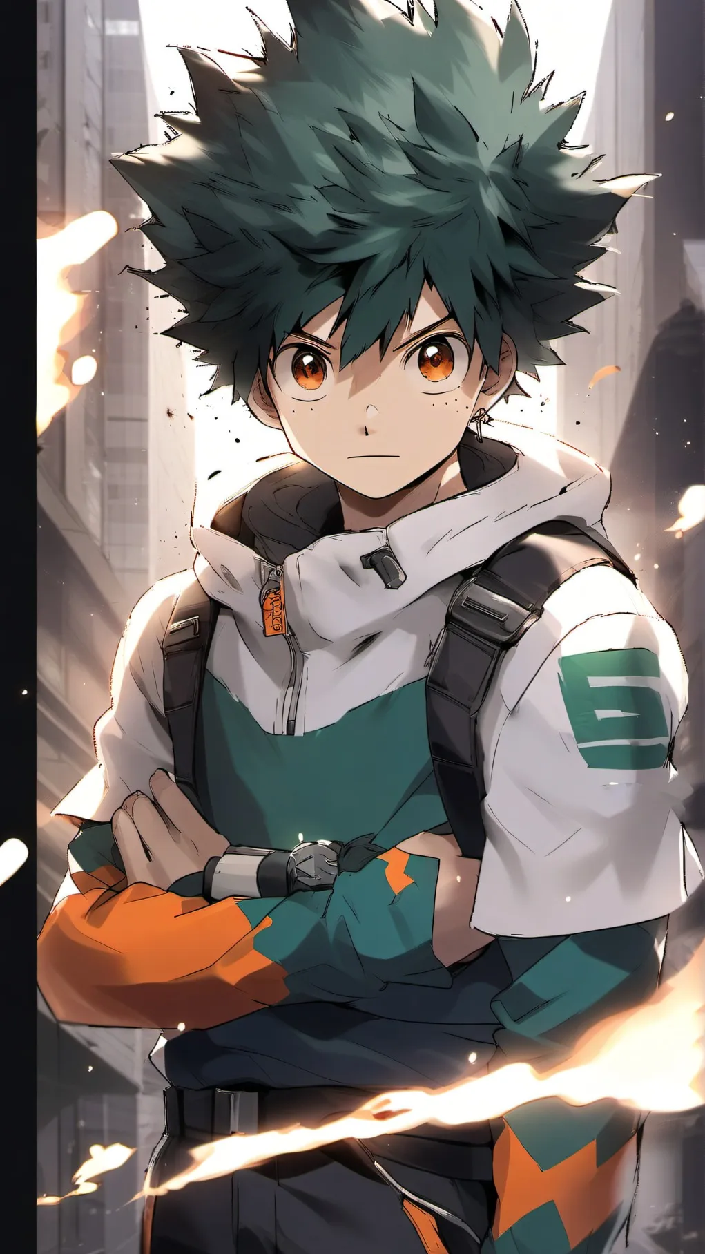 ai character: deku claw machine background
