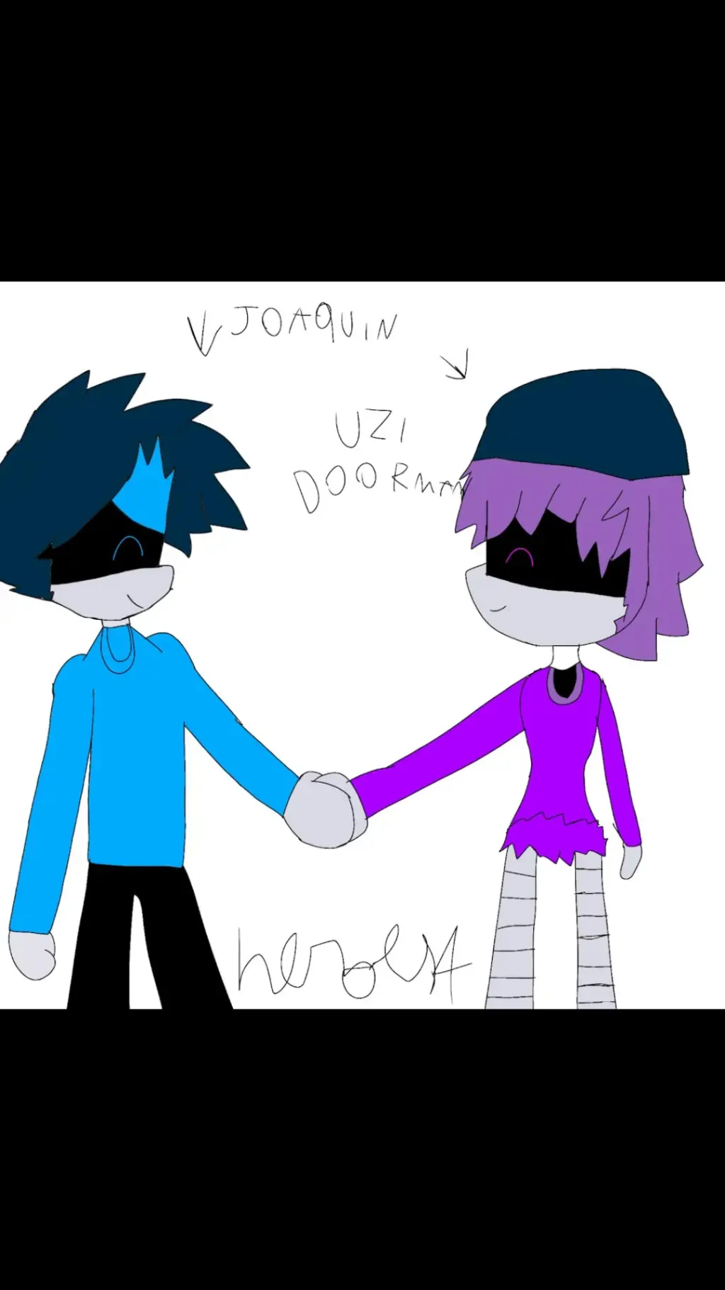 ai character: Joaquin x Uzi  background