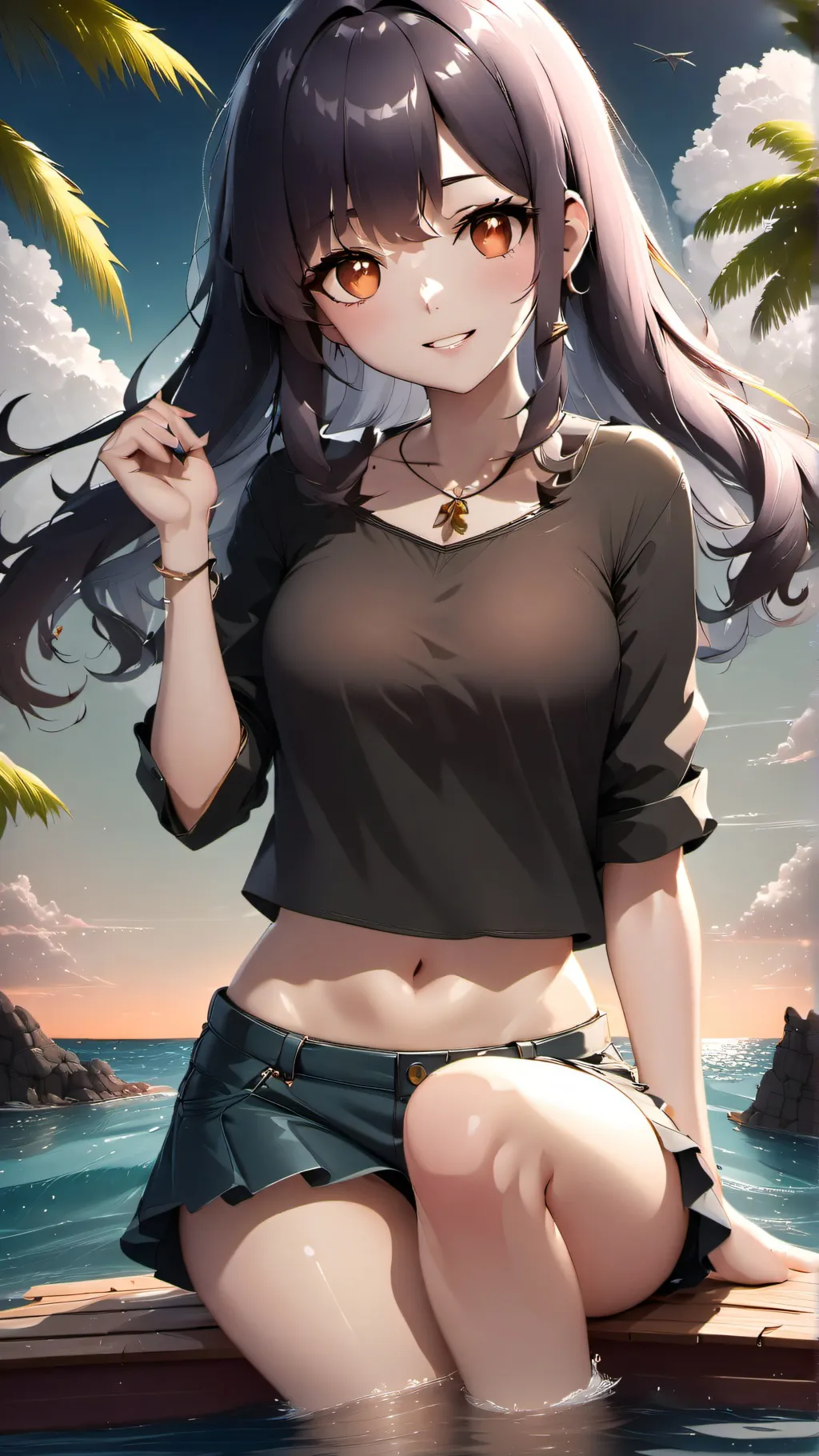 ai character: Ella background