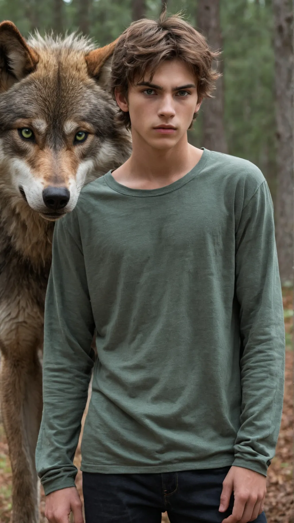 ai character: mac background