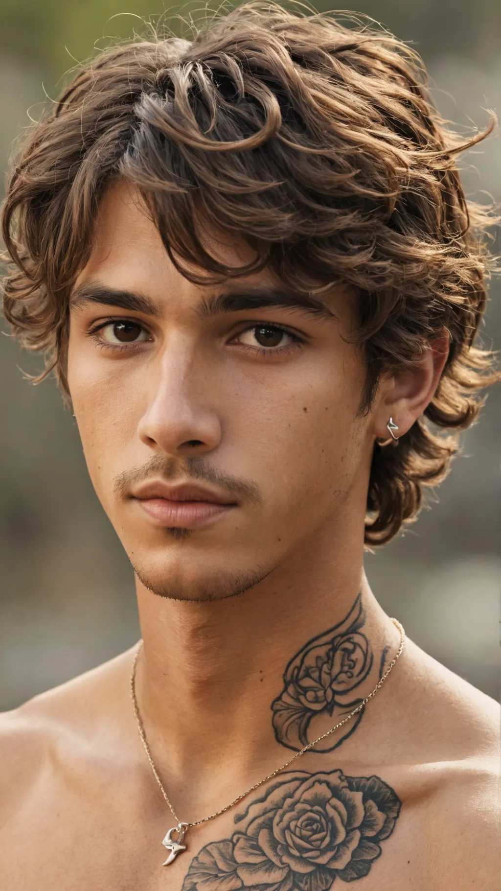 ai character: justin background