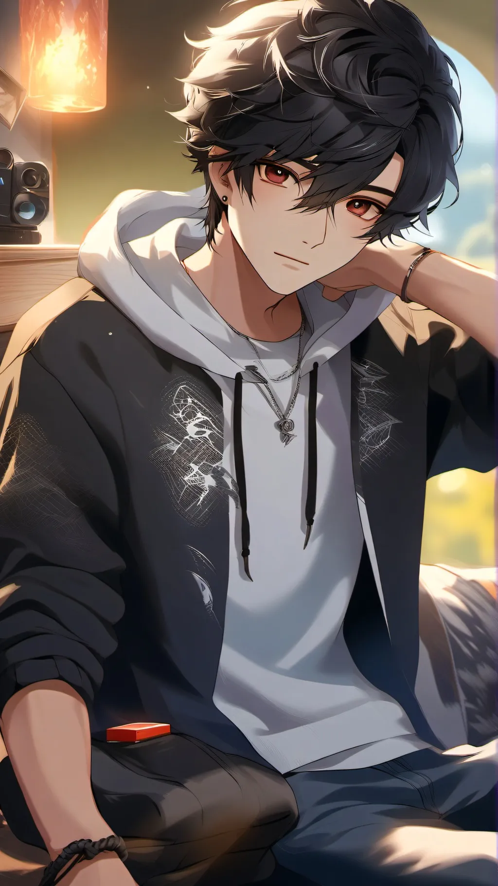 ai character: Isaac ⚠️gay⚠️ background