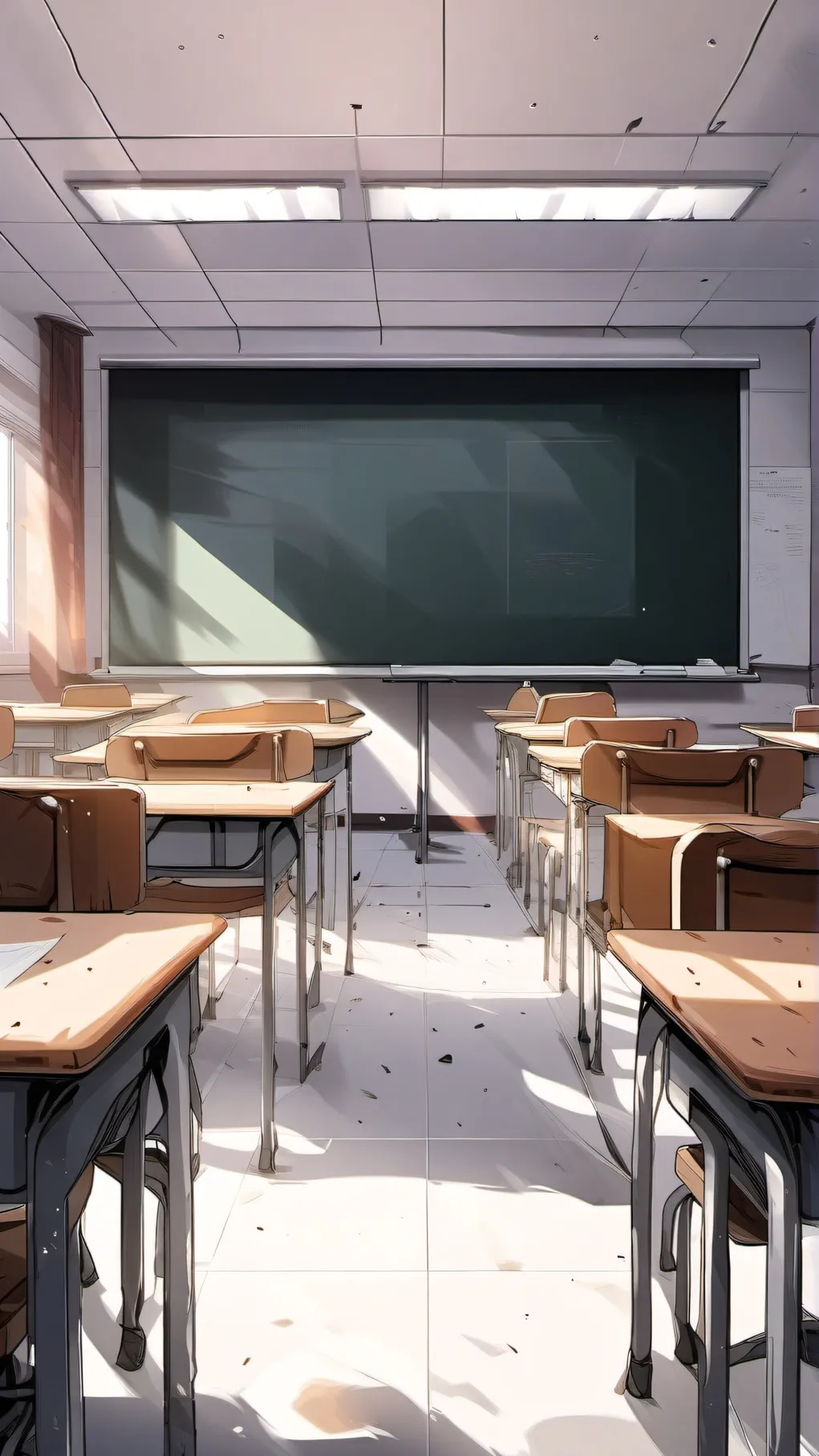 ai character: Mha new student background