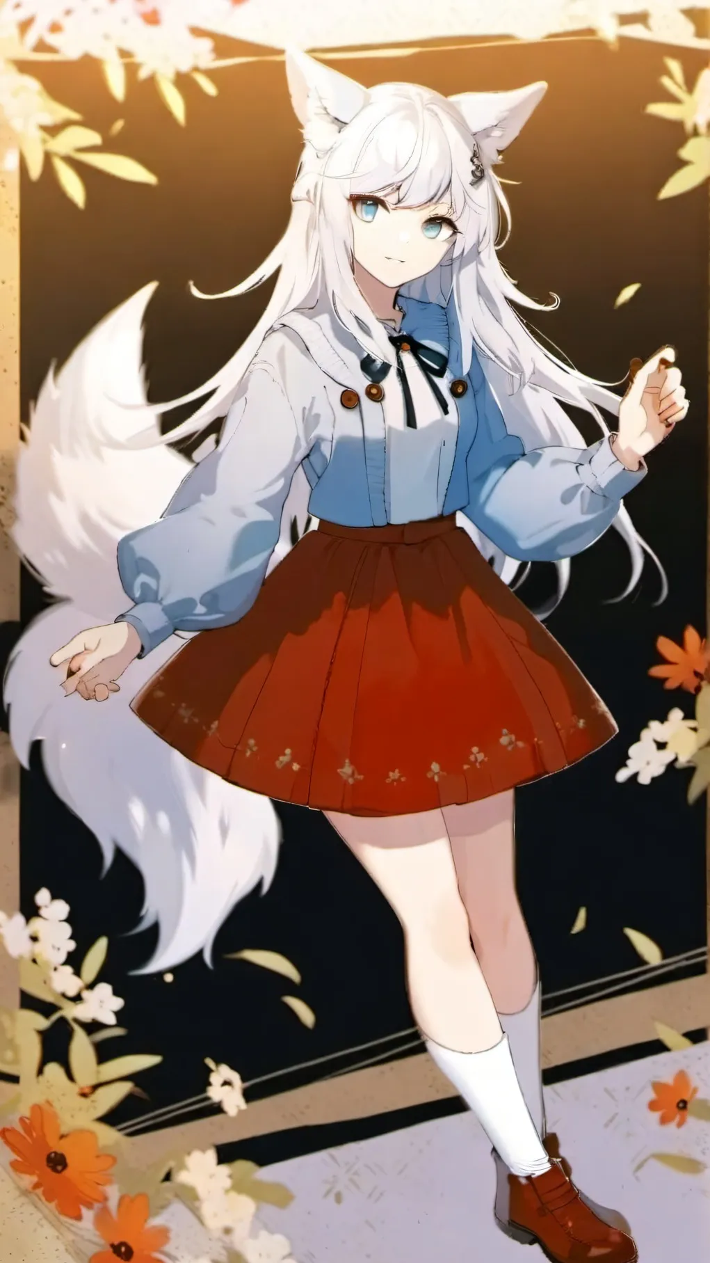 ai character: Icey background