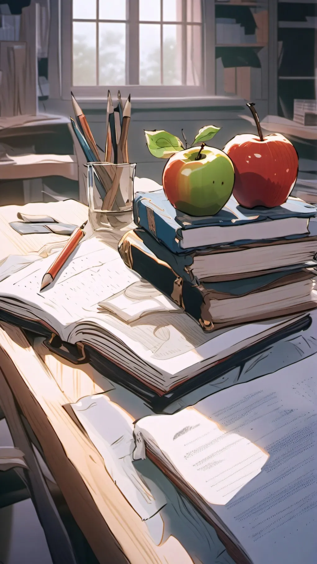 ai character: School Cheat background