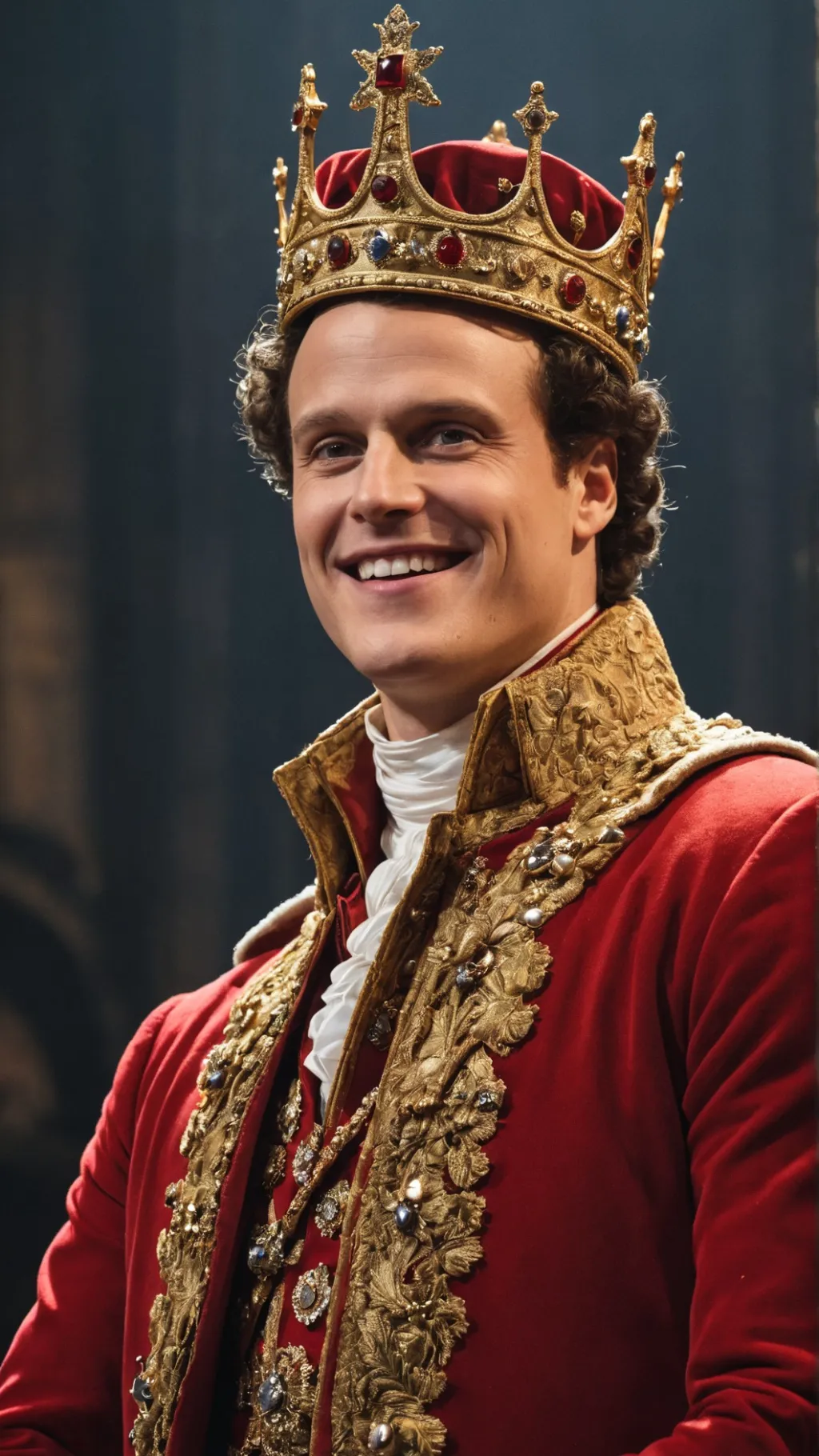 ai character: King George! background