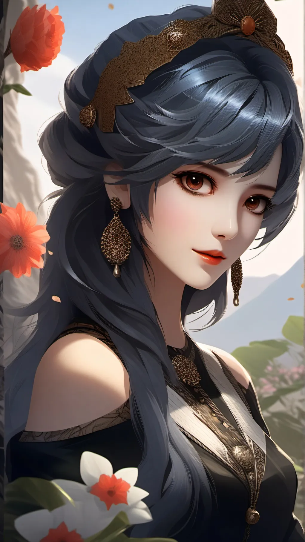 ai character: world of robots background