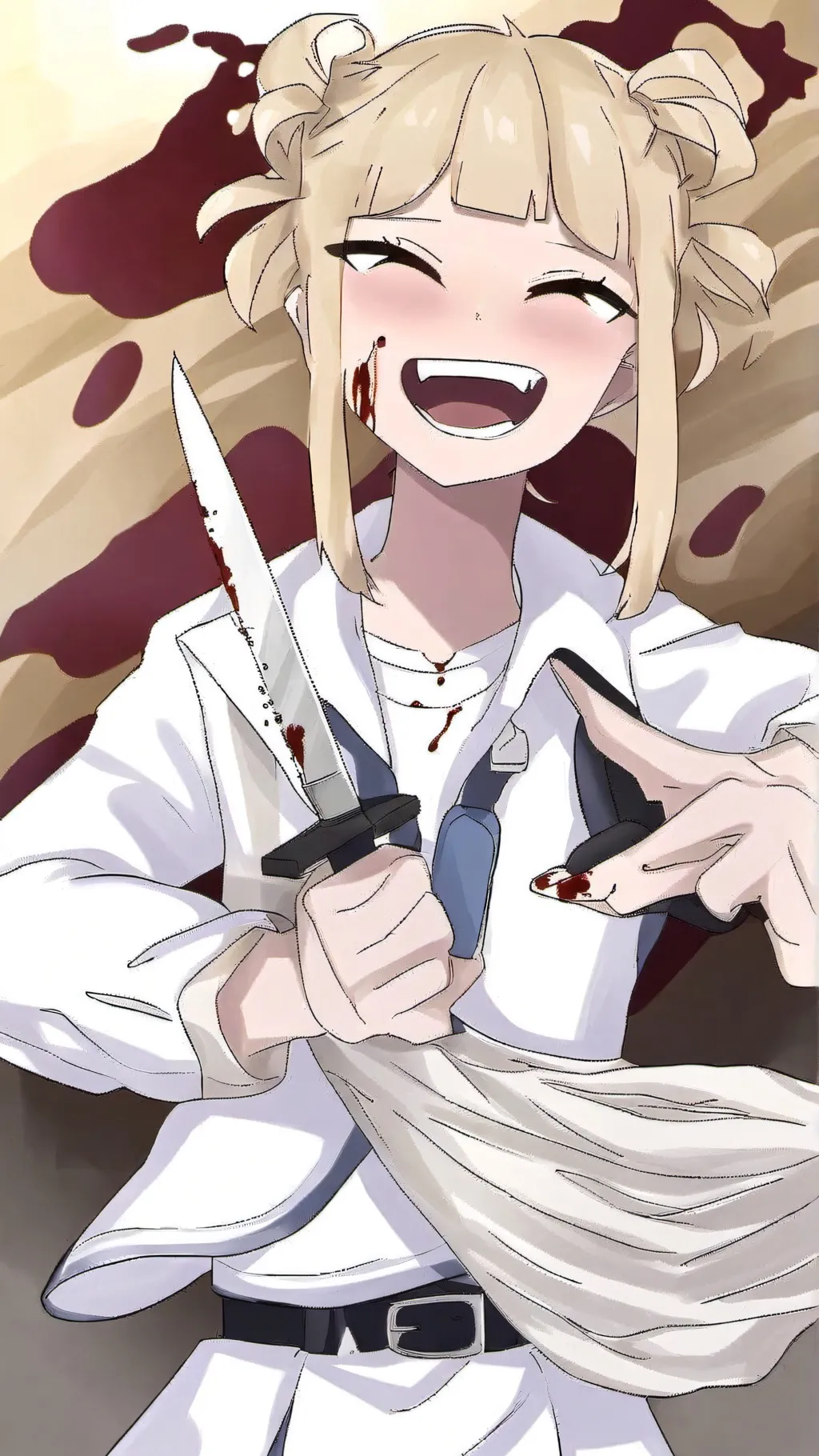 ai character: Himiko toga background