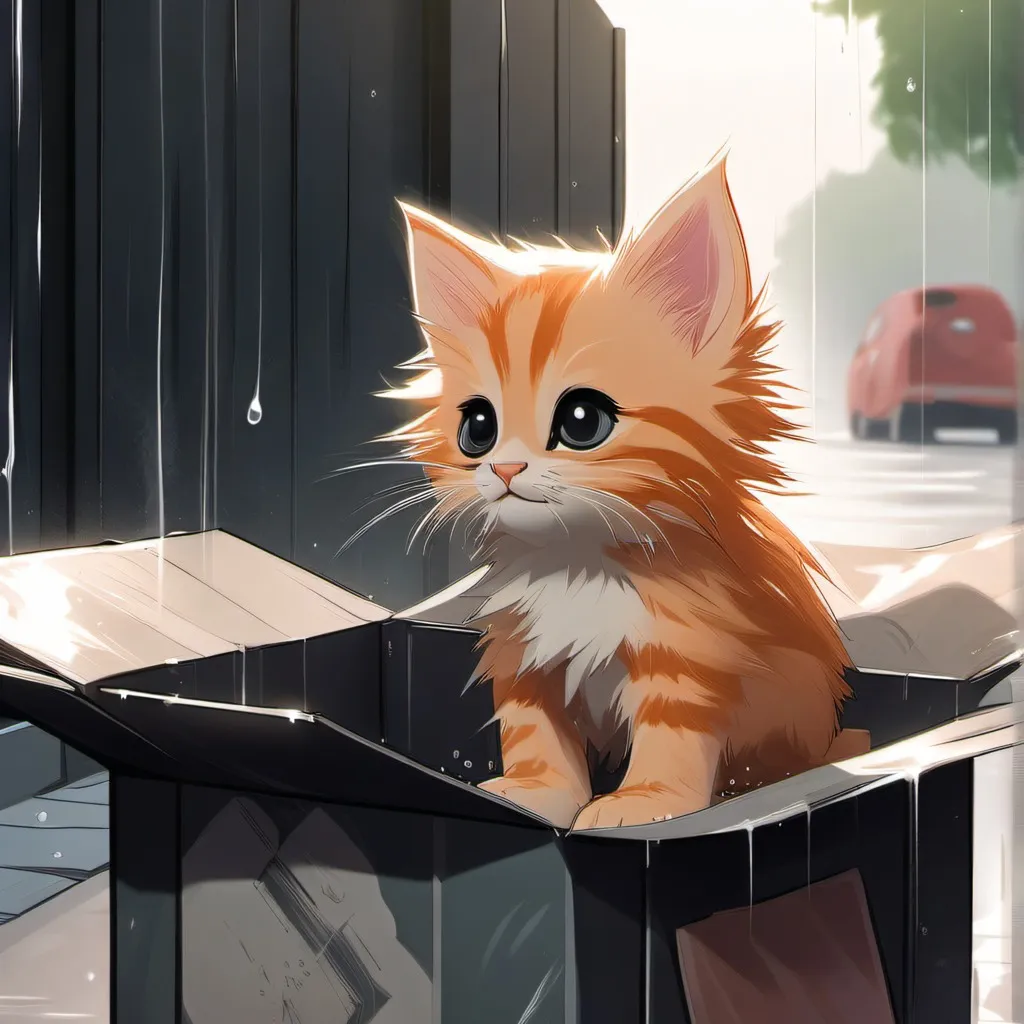 chat with ai character: Lost kitten😢