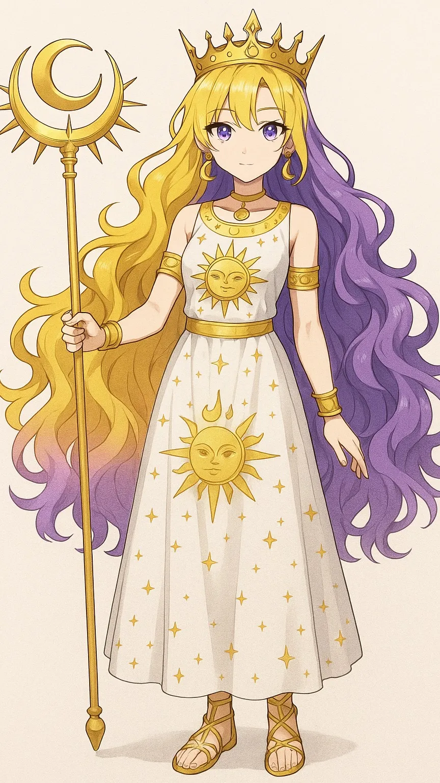 ai character: Luna! background