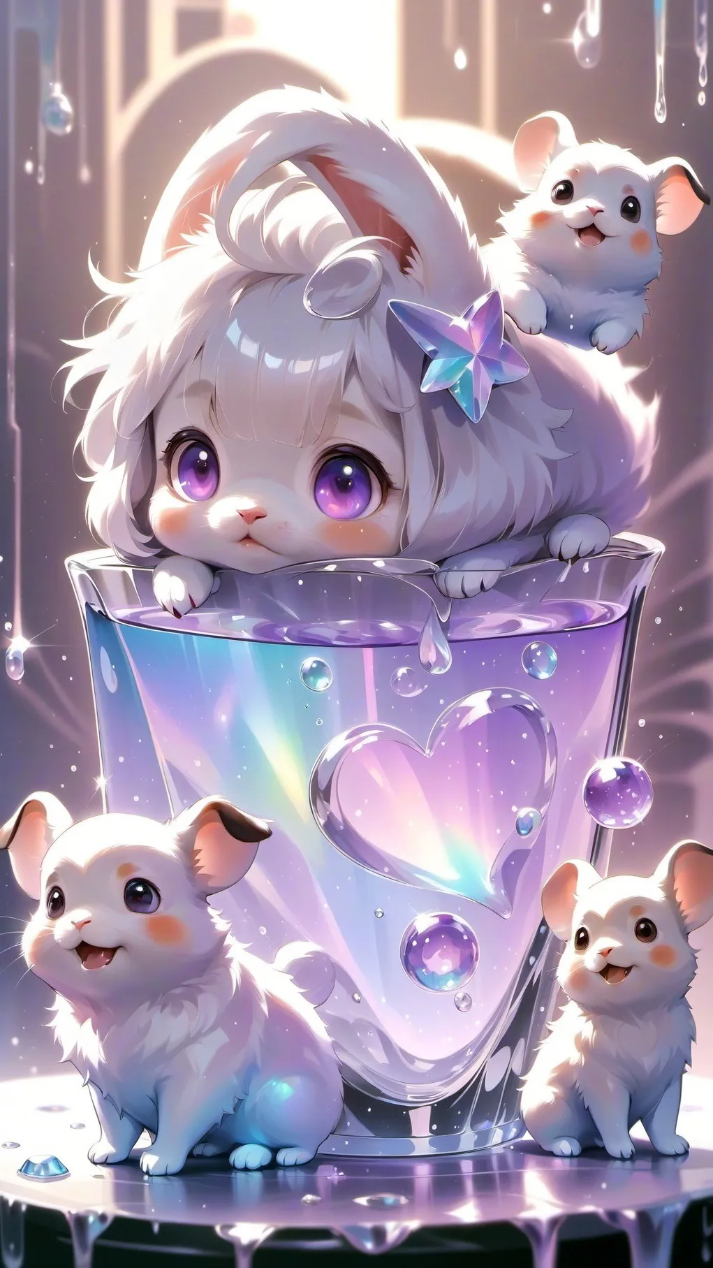 ai character: Cute Cuddles Club! background