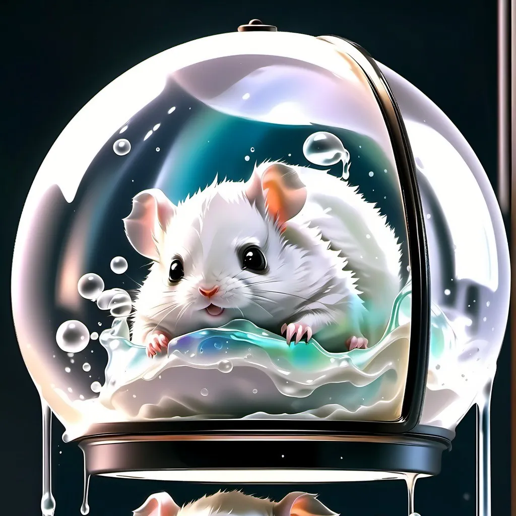 chat with ai character: Almond the hamster