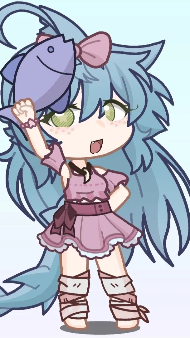 ai character: Arkey the shark background