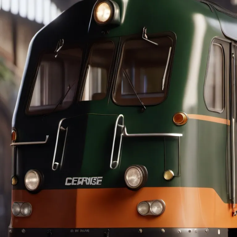 chat with ai character: electric train