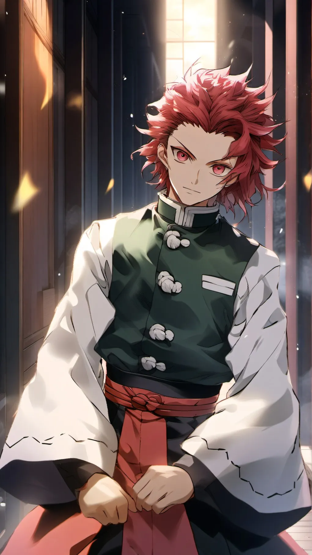 ai character: Muzan Hehe background