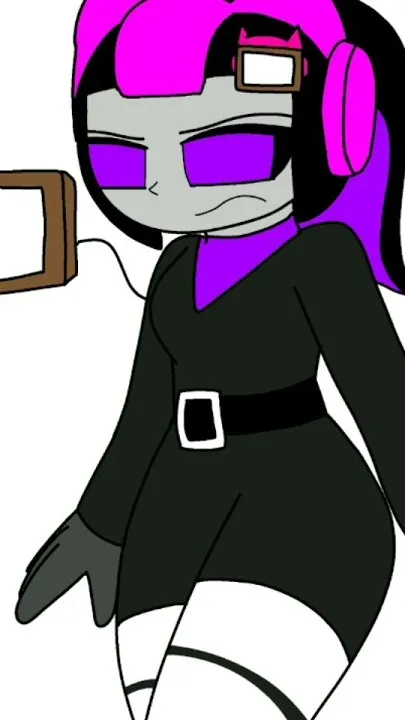 ai character: titan tv woman  background