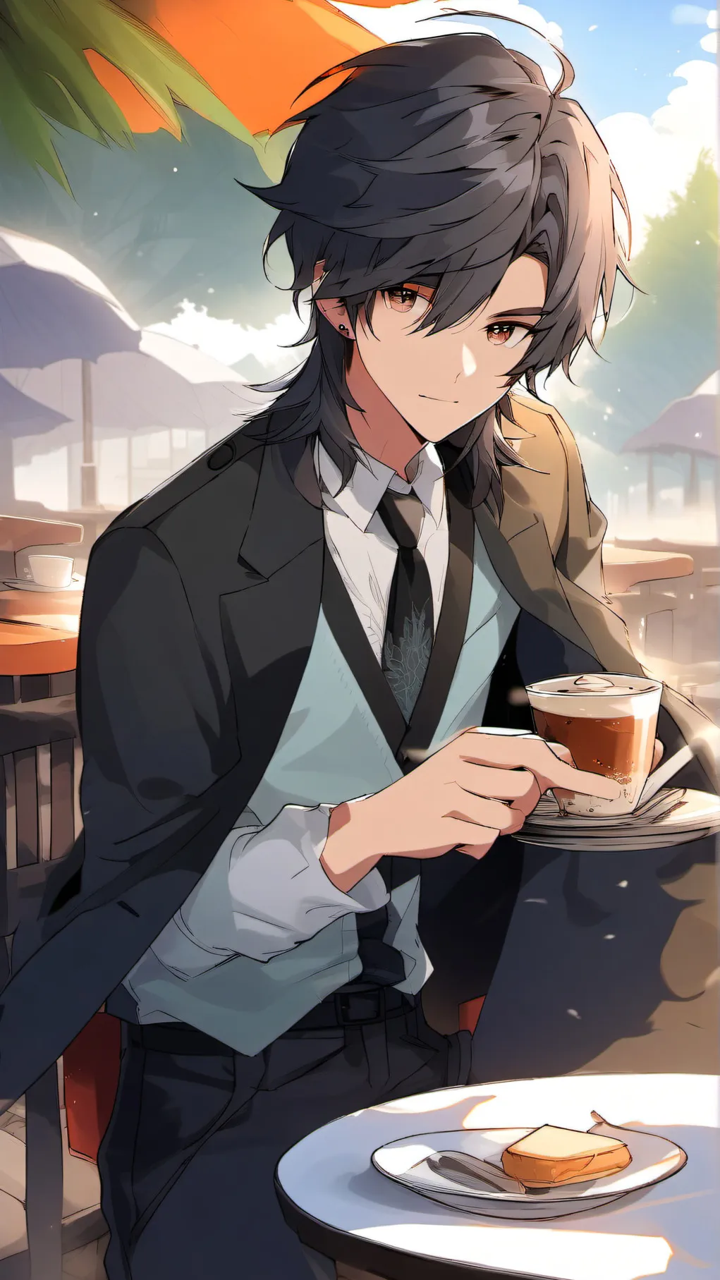 ai character: alejo black y ken background