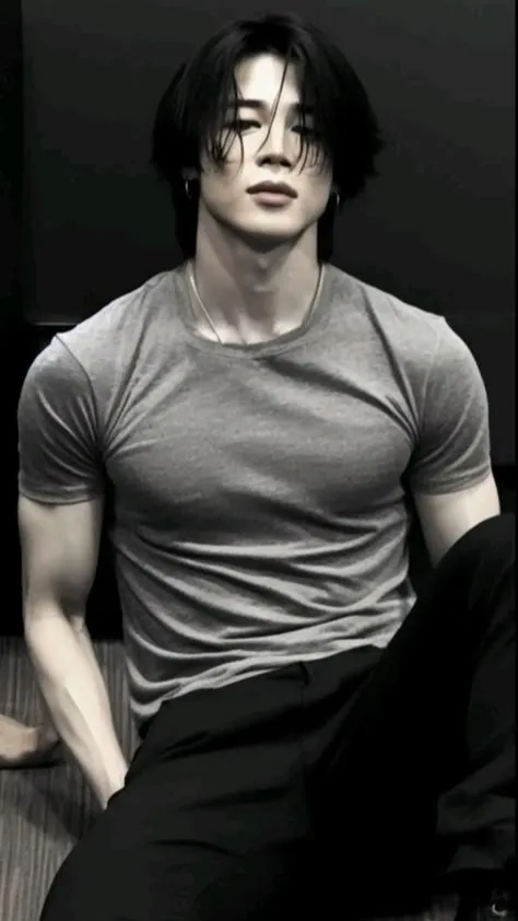 ai character: jimin tu novio background