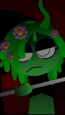 ai character: Vineria??? horror background