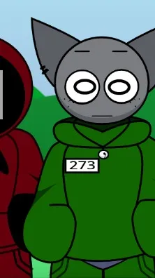 ai character: squid game sprunki background