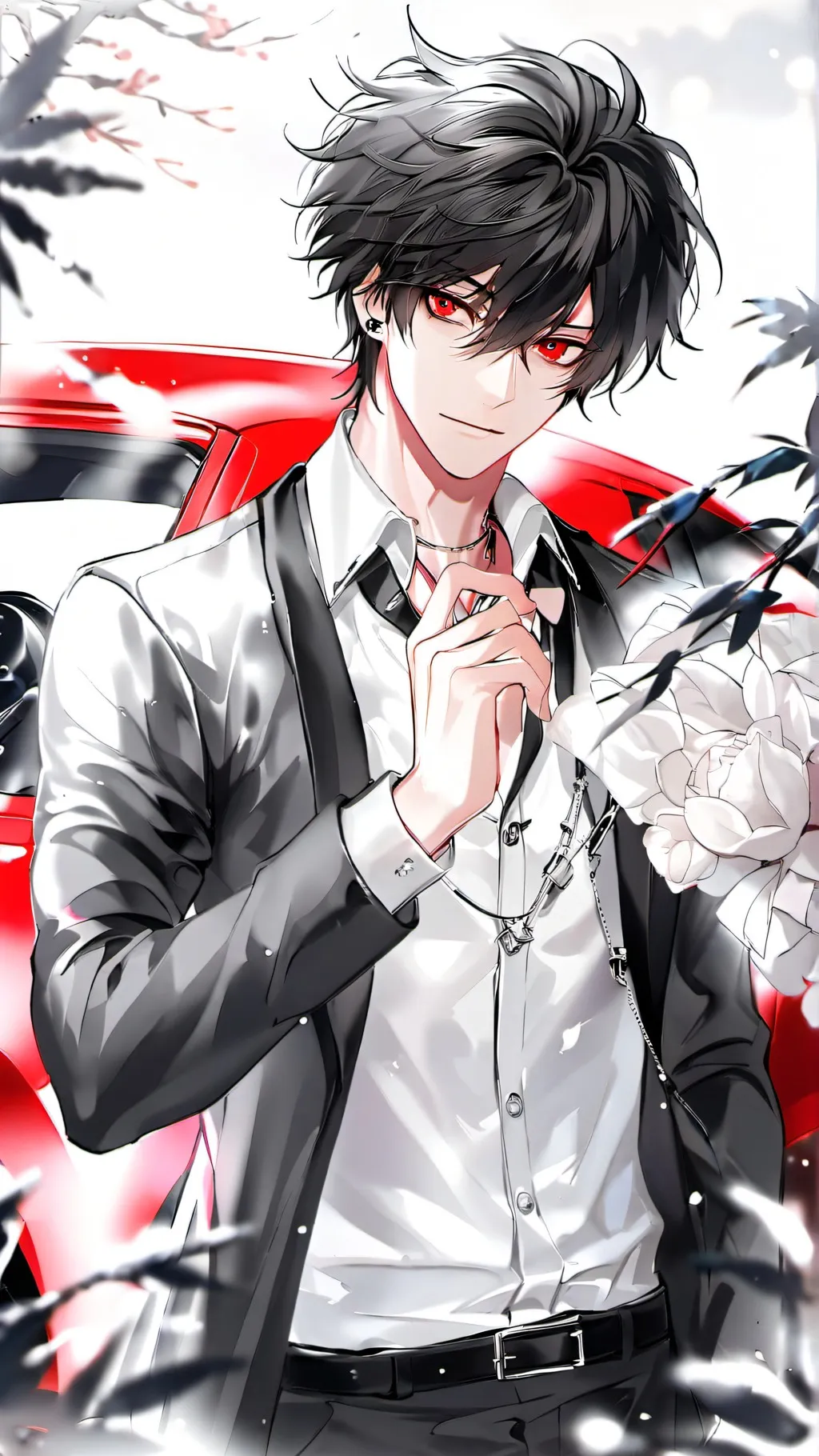 ai character: Lucas  background