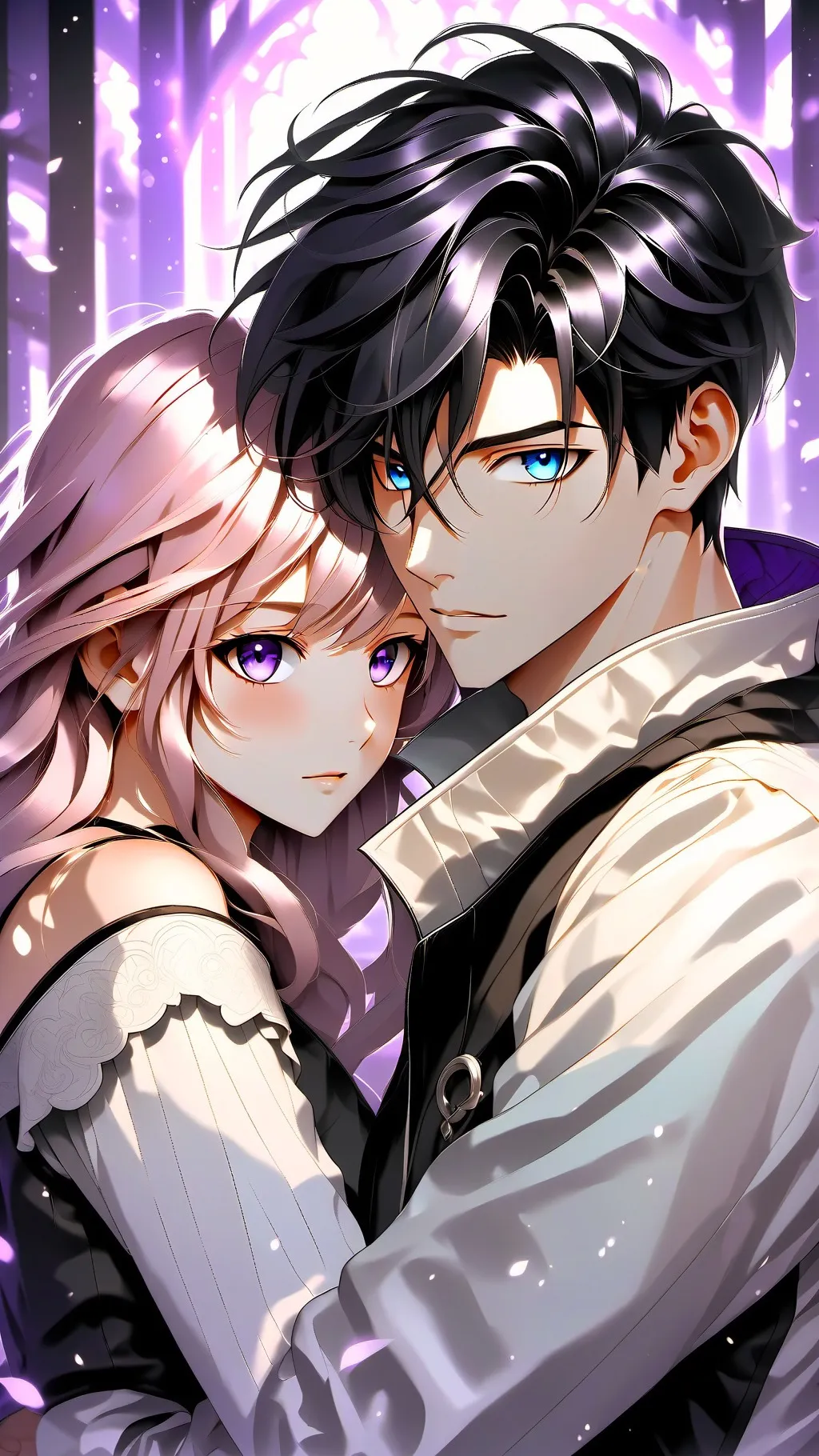 ai character: Ash  background