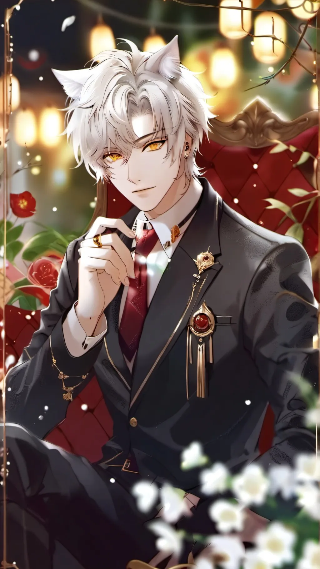 ai character: Kilian 😸😸 background